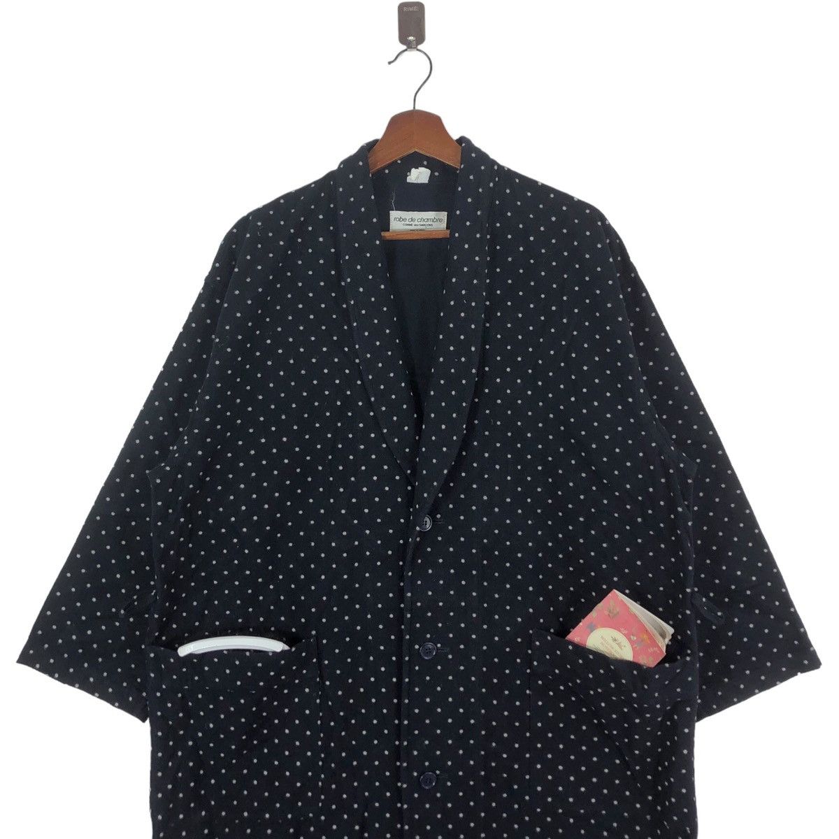 Comme des Garcons × Comme des Garcons Homme × Comme des Garcons Homme Plus COMME des GARCONS Robe De Chambre Polka Dot Size US L / EU 52-54 / 3 - 4 Thumbnail
