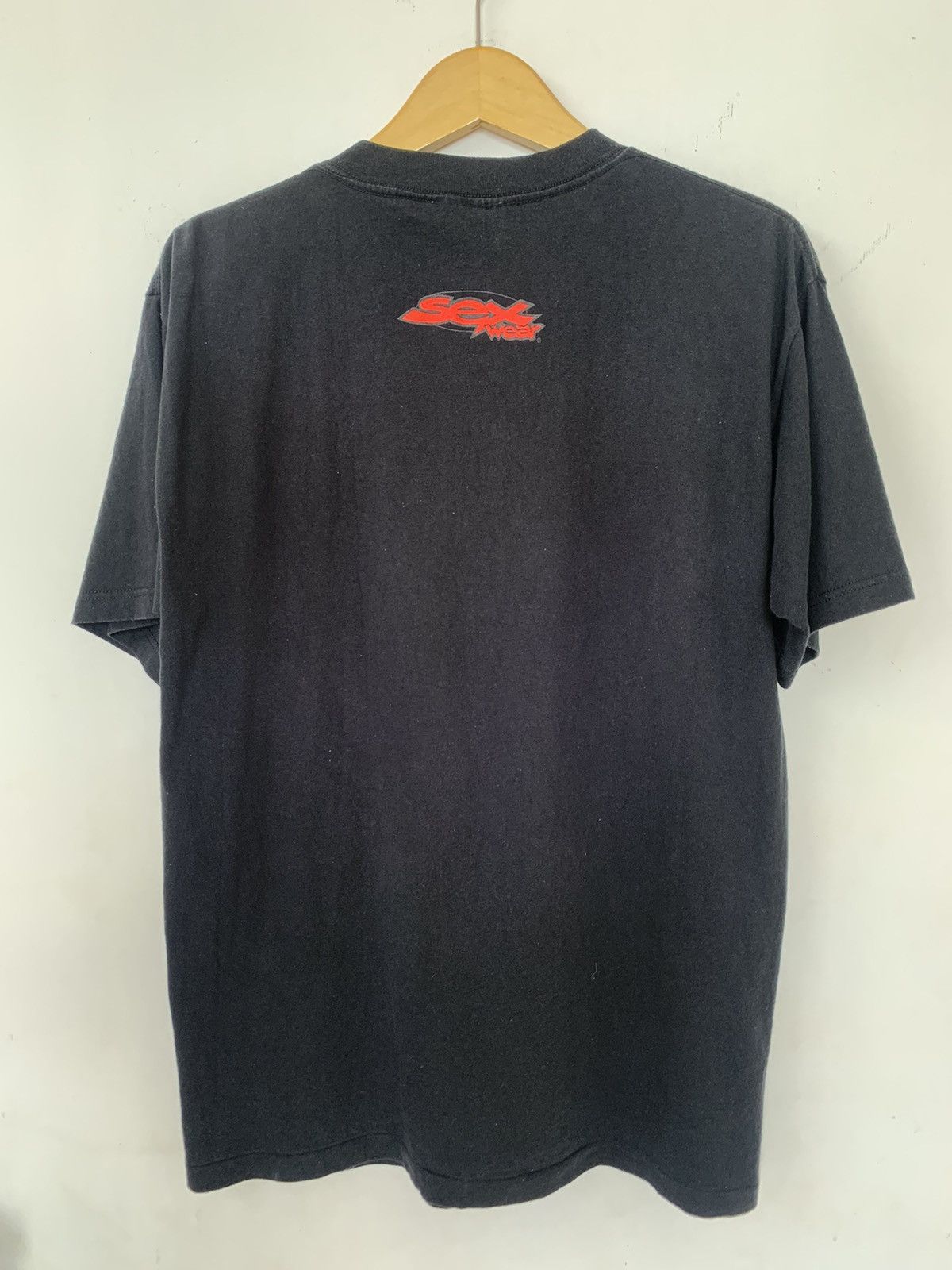 Vintage Vintage 90s Sexwear Wrap That Rascal Sperm Condom T-Shirt Size US L / EU 52-54 / 3 - 5 Thumbnail