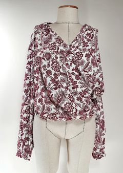 Rina Blouse - Ecru/ Embroidered Flowers - Sézane