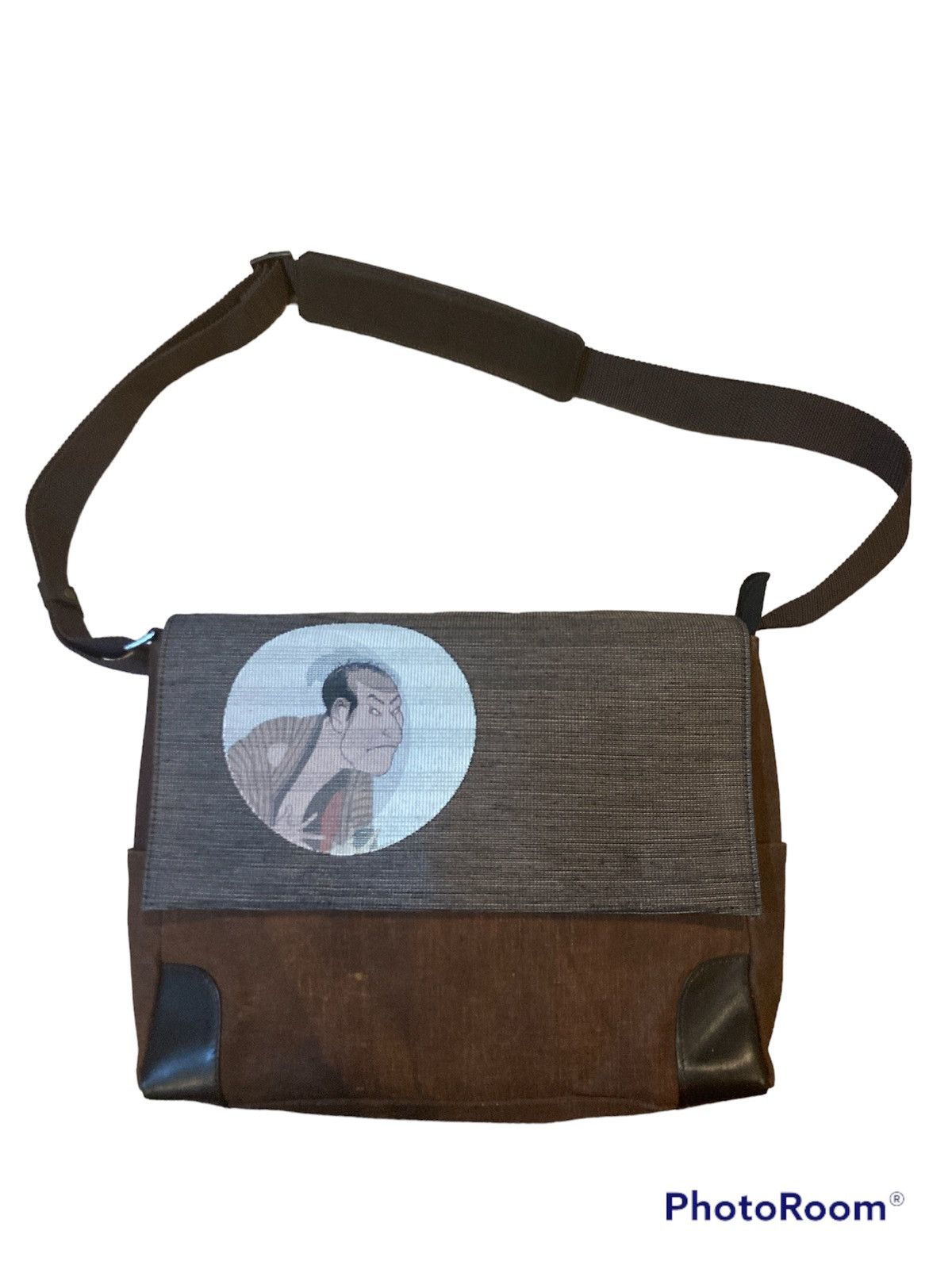 Unique Japanese ( 3d ) messenger canvas bag
