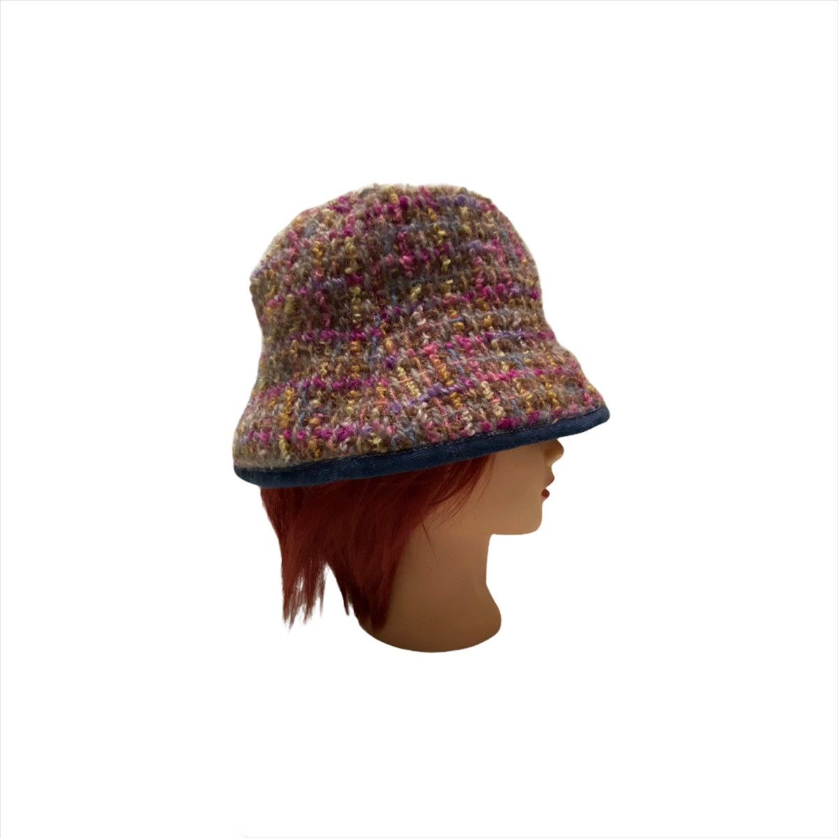 Other CANICHE CROCHET BUCKET HAT MULTICOLOUR DESIGN Size ONE SIZE - 4 Thumbnail