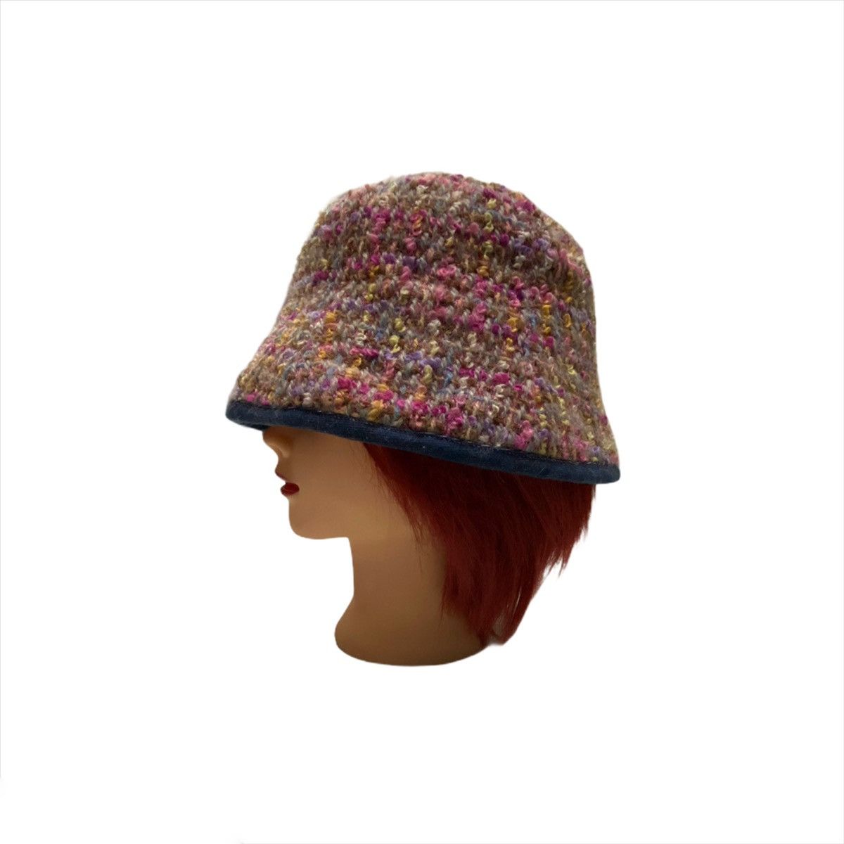 Other CANICHE CROCHET BUCKET HAT MULTICOLOUR DESIGN Size ONE SIZE - 5 Thumbnail