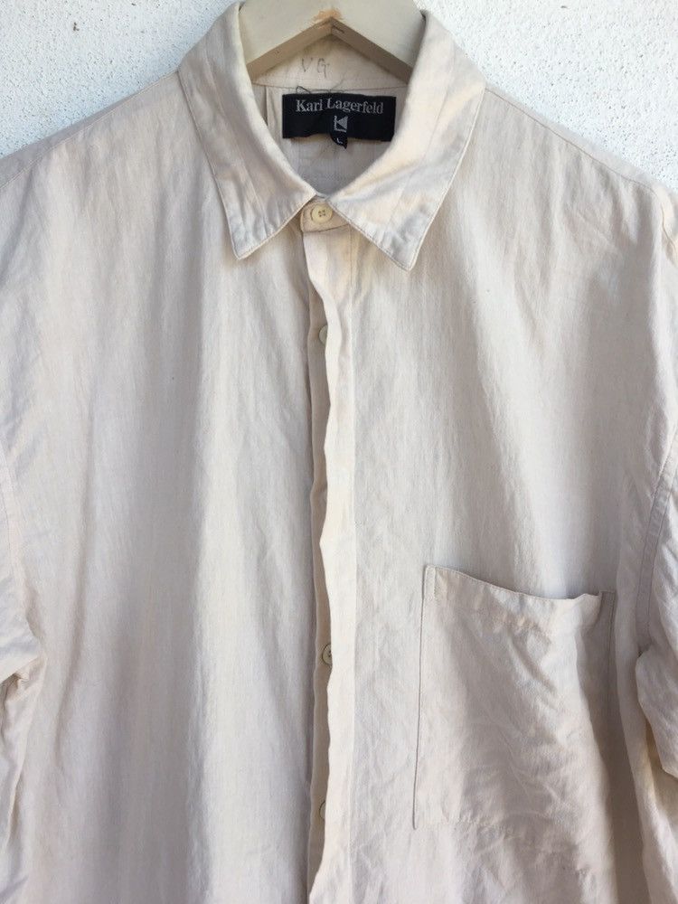Karl Lagerfeld Karl Lagerfeld Button Up Shirt Size US L / EU 52-54 / 3 - 3 Thumbnail