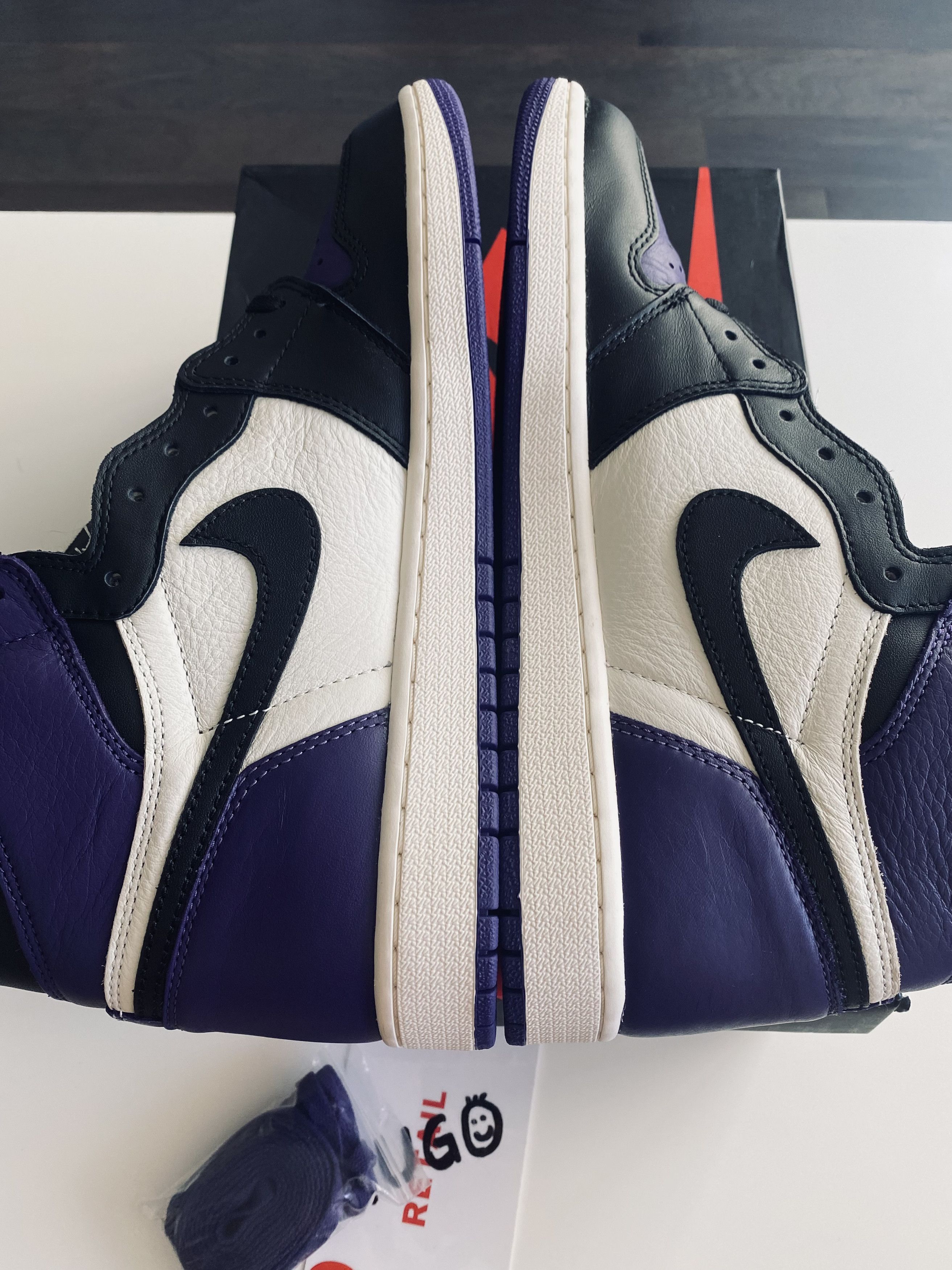 Jordan Brand Air Jordan 1 High Court Purple 1.0 Size US 11 / EU 44 - 3 Thumbnail