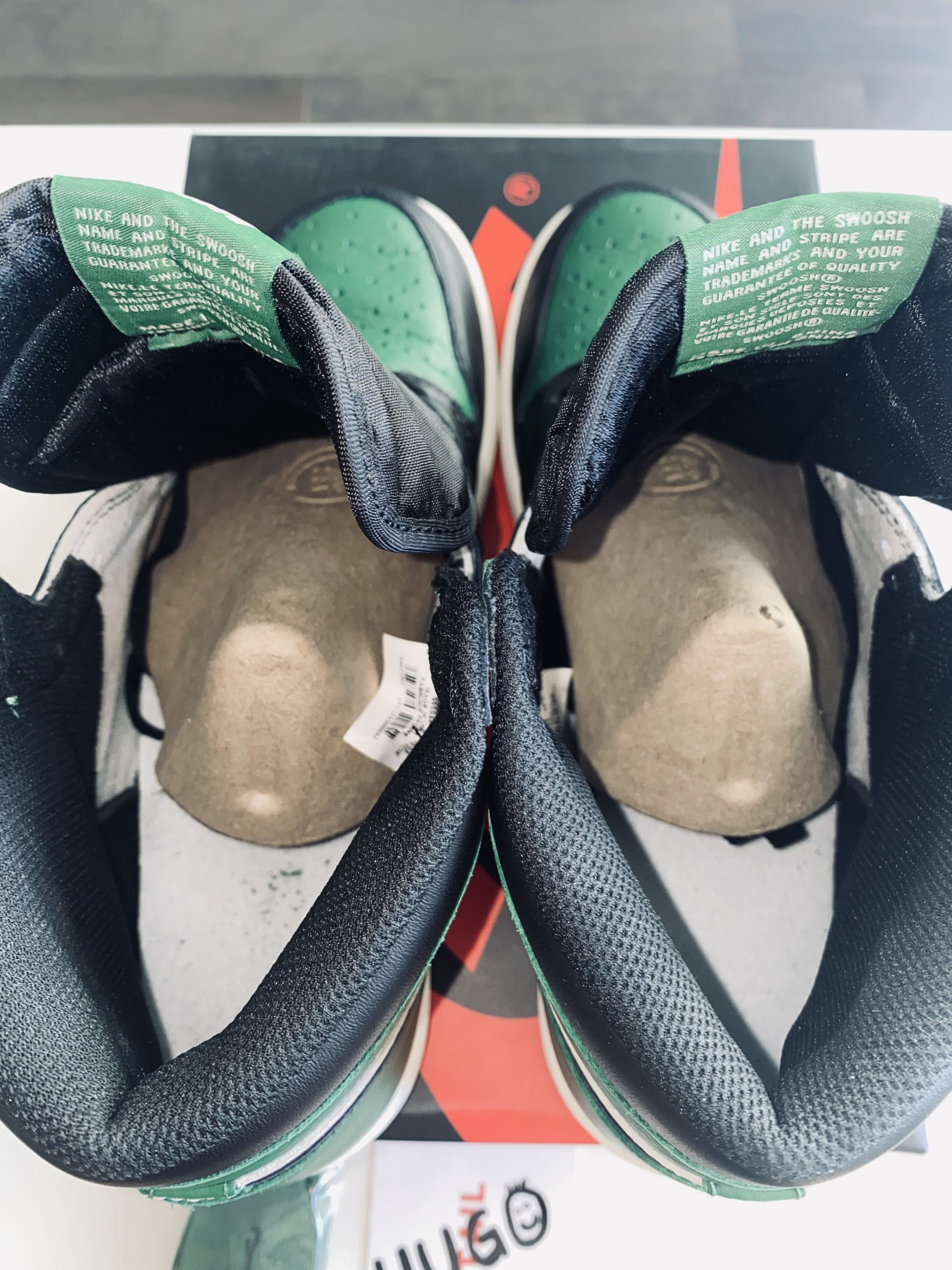 Jordan Brand Air Jordan 1 High Pine Green 1.0 Size US 11 / EU 44 - 4 Thumbnail