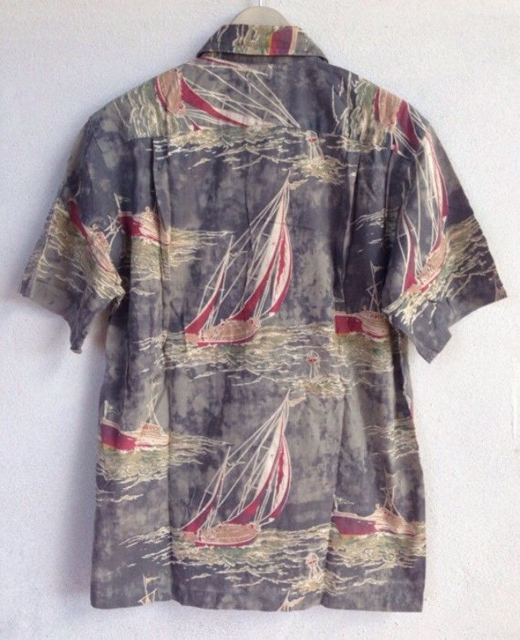 Polo Ralph Lauren Polo By Ralph Lauren Sailing Photo Over Print Hawaii Shirt Size US S / EU 44-46 / 1 - 2 Thumbnail