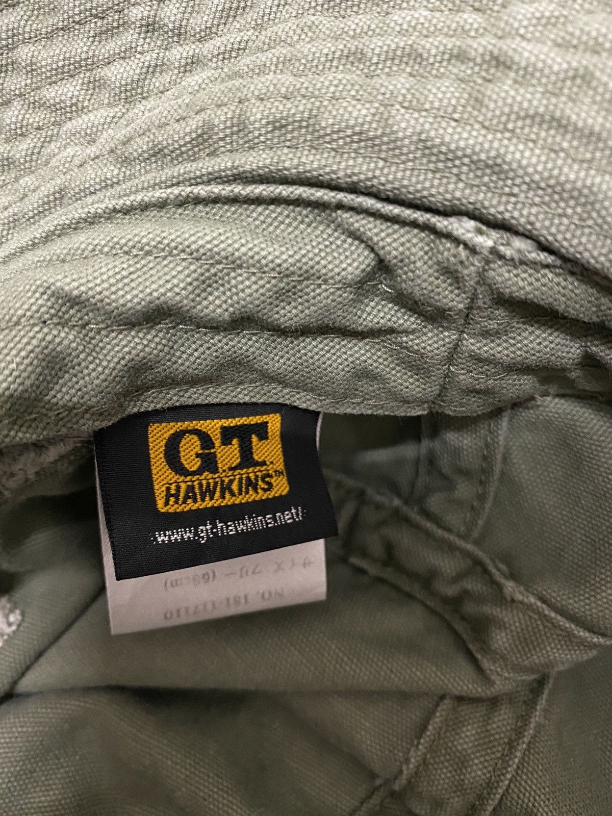 Japanese Brand GT HAWKINS ARMY GREEN FADDED BUCKET HAT Size ONE SIZE - 7 Thumbnail