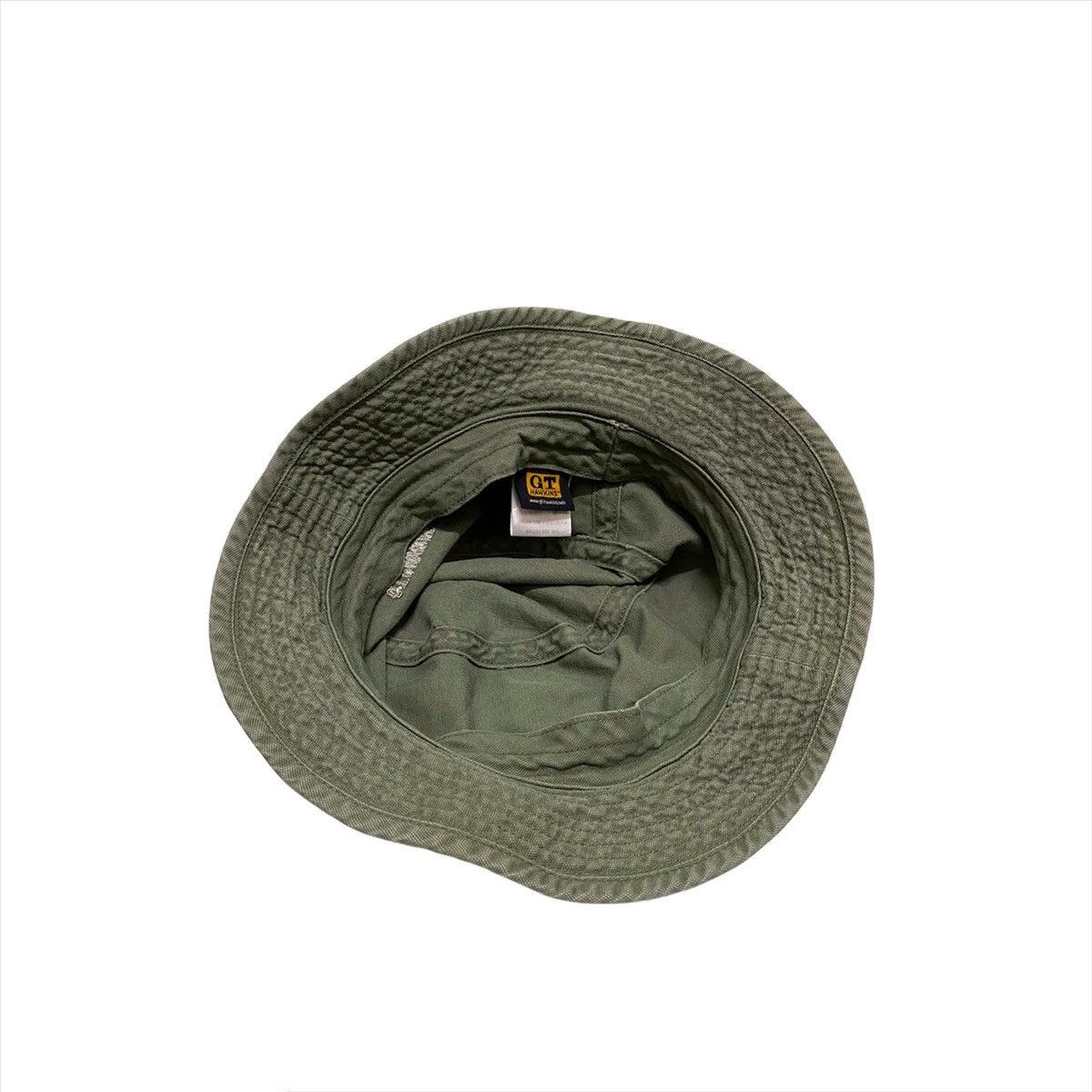 Japanese Brand GT HAWKINS ARMY GREEN FADDED BUCKET HAT Size ONE SIZE - 5 Thumbnail