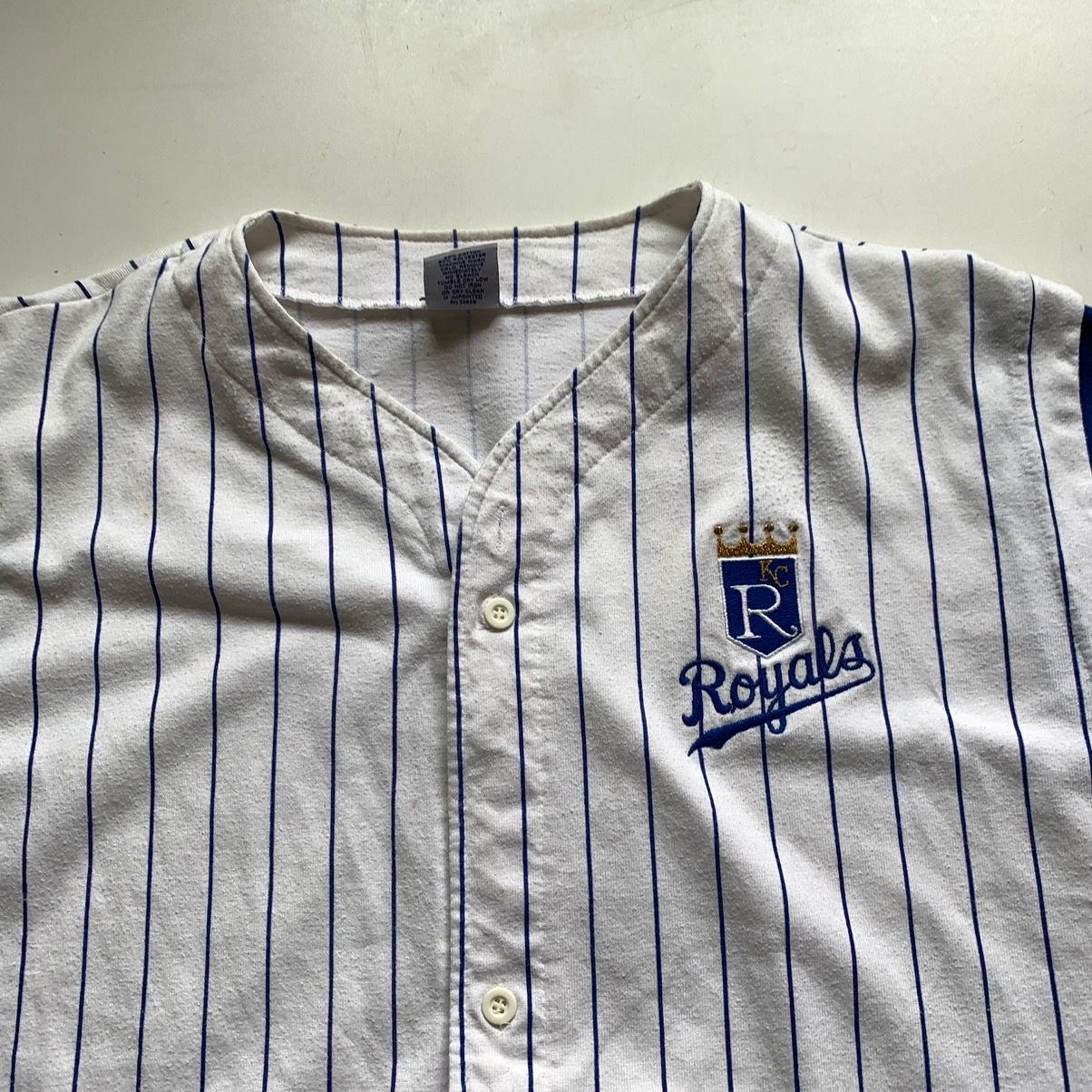Vintage Vintage 90s Kansas City Royals mlb baseball jersey shirt Size US XL / EU 56 / 4 - 2 Preview