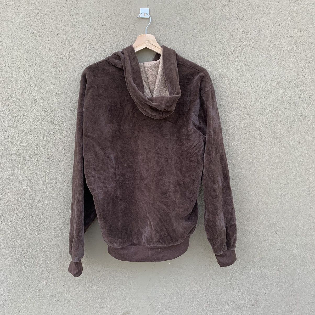 Vintage ThRASHED Faded Velvet Carhartt Zip Up Hoodie
