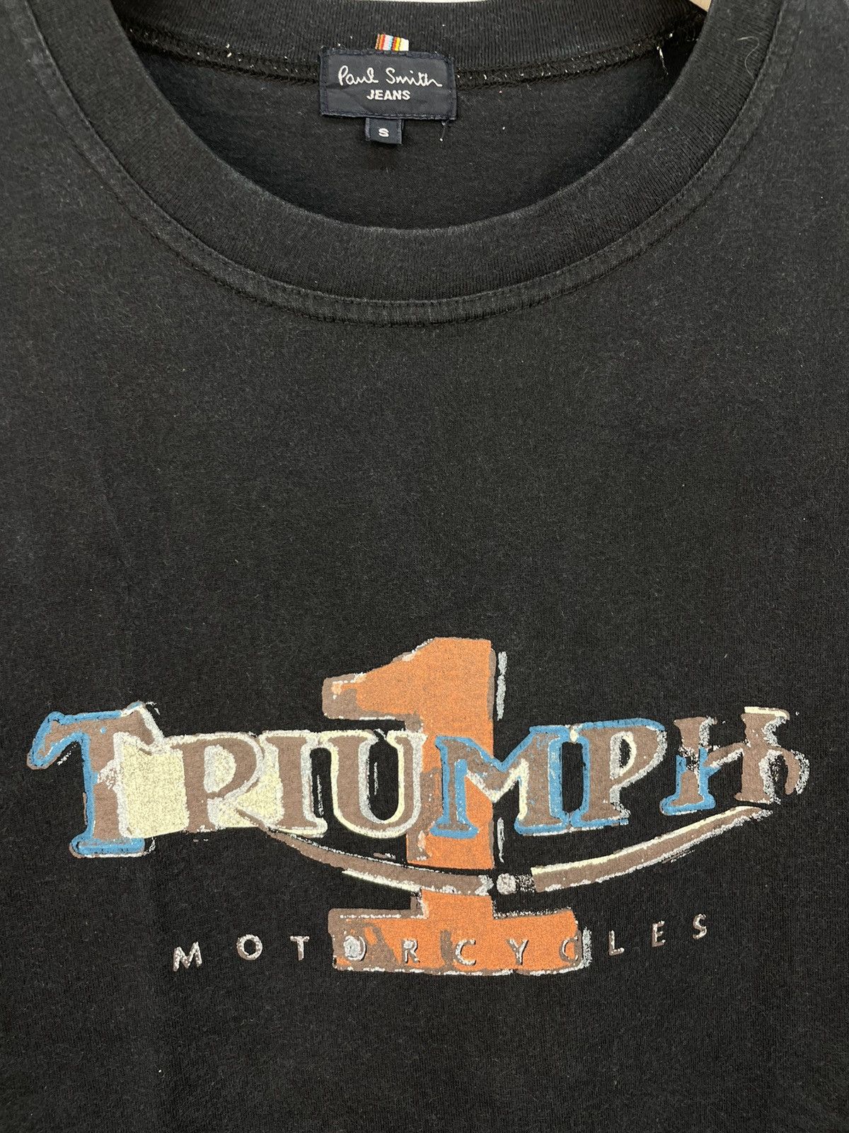 Paul Smith Paul Smith x Triumph Motorcycle t shirt Size US S / EU 44-46 / 1 - 4 Thumbnail