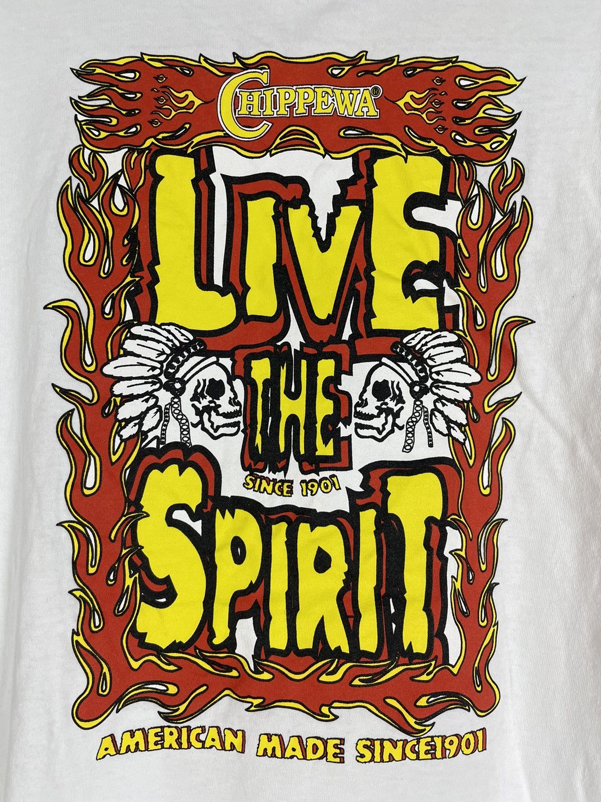 Chippewa Chippewa Live the Spirit T shirt Size US M / EU 48-50 / 2 - 4 Thumbnail