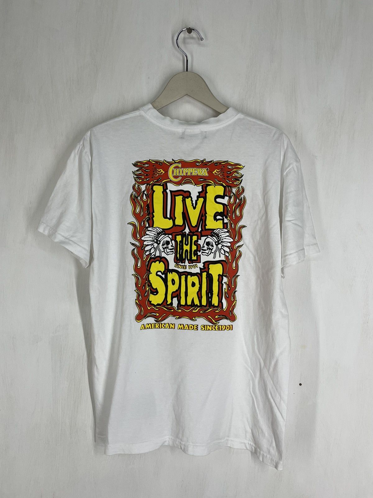 Chippewa Chippewa Live the Spirit T shirt Size US M / EU 48-50 / 2 - 1 Thumbnail
