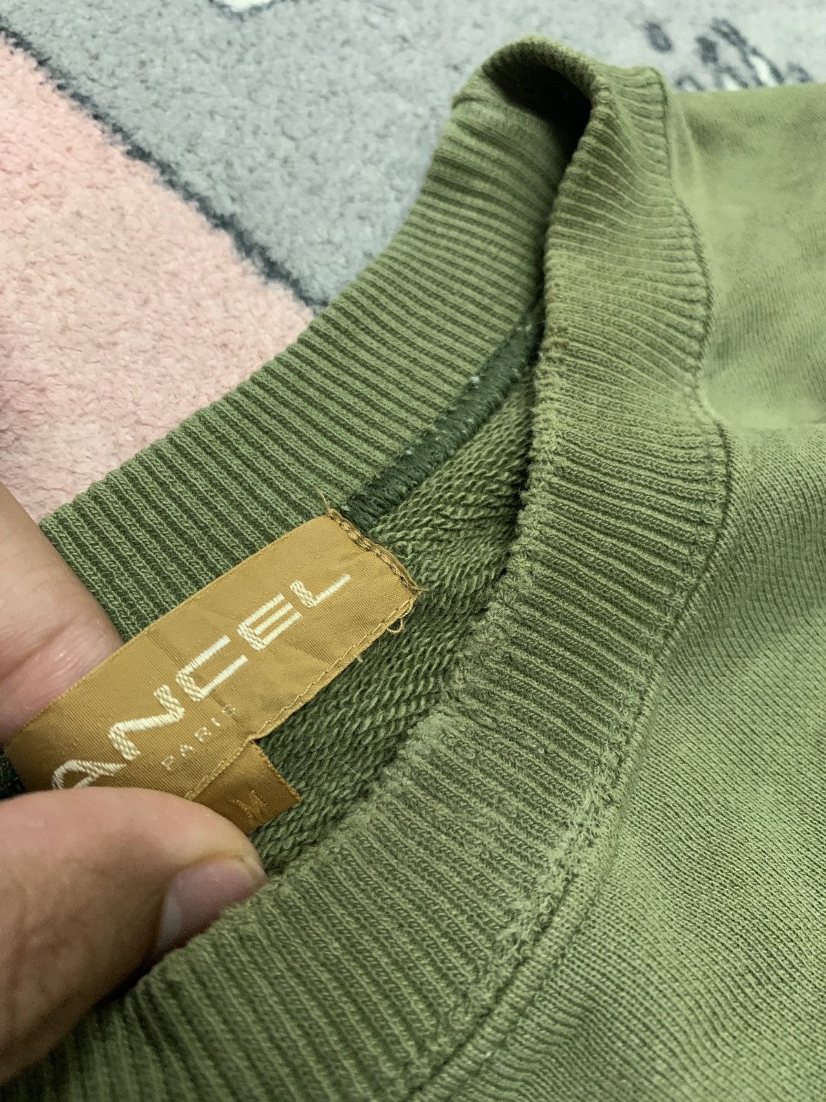 Vintage Vintage 90s Lancel Sweatshirt big logo Embroided Oversized Size US L / EU 52-54 / 3 - 5 Thumbnail