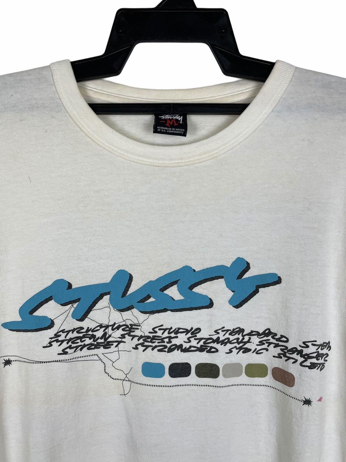 Futura RARE STUSSY x FUTURA LONG SLEEVE SS08 ICONIC TEE Size US M / EU 48-50 / 2 - 6 Thumbnail