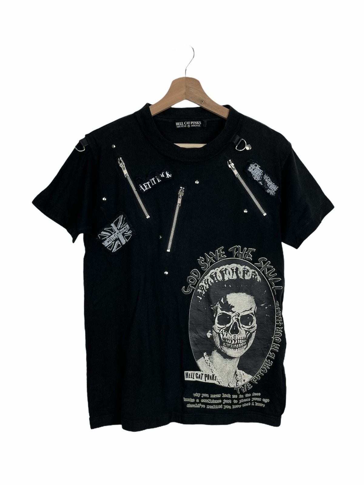 Japanese Brand HELL CAT PUNK NOT DEAD ORIGINAL SEDITIONARIES STYLE Size US M / EU 48-50 / 2 - 1 Thumbnail