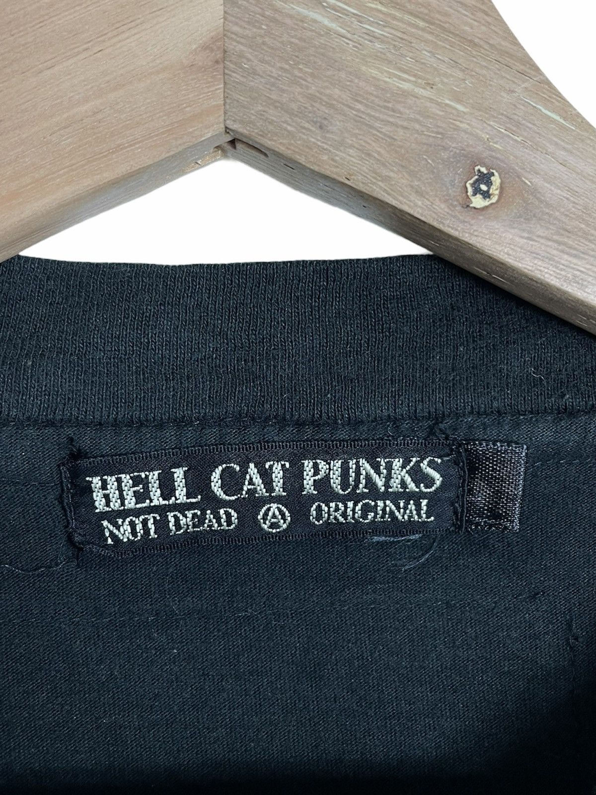 Japanese Brand HELL CAT PUNK NOT DEAD ORIGINAL SEDITIONARIES STYLE Size US M / EU 48-50 / 2 - 3 Thumbnail