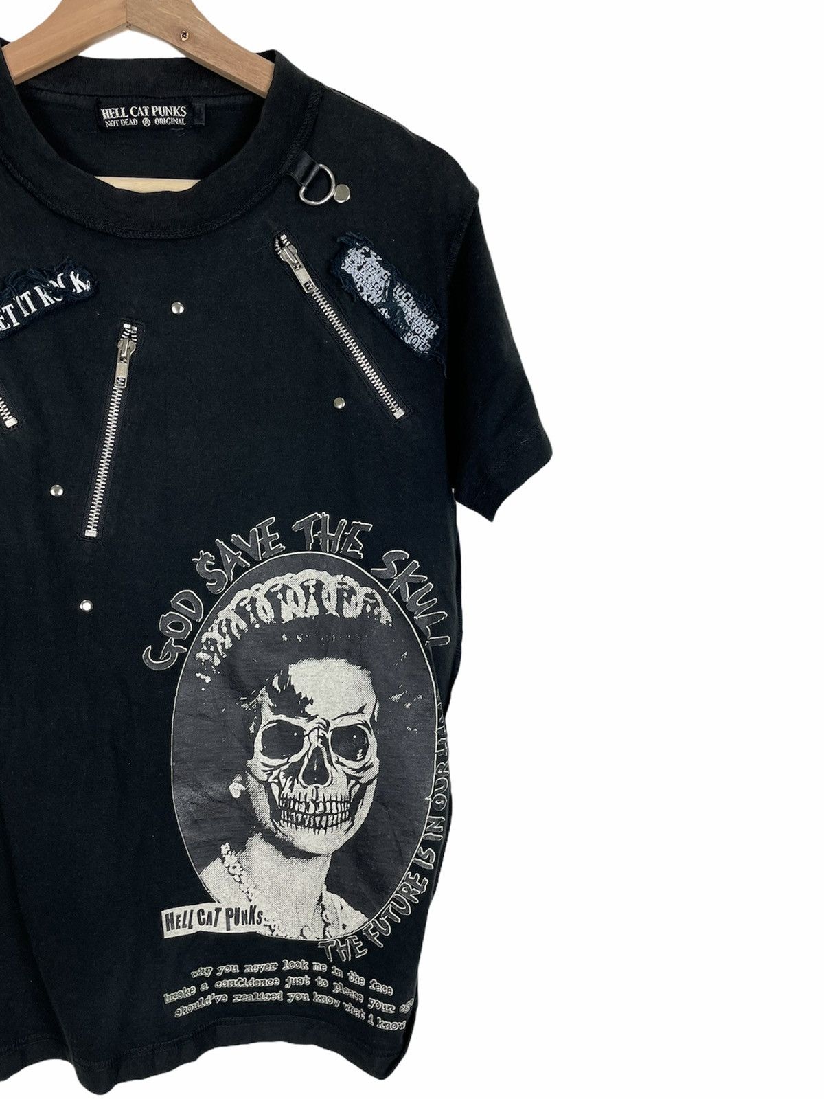 Japanese Brand HELL CAT PUNK NOT DEAD ORIGINAL SEDITIONARIES STYLE Size US M / EU 48-50 / 2 - 11 Thumbnail