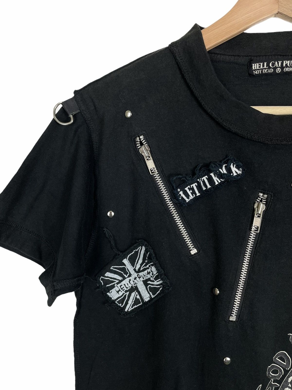 Japanese Brand HELL CAT PUNK NOT DEAD ORIGINAL SEDITIONARIES STYLE Size US M / EU 48-50 / 2 - 8 Thumbnail