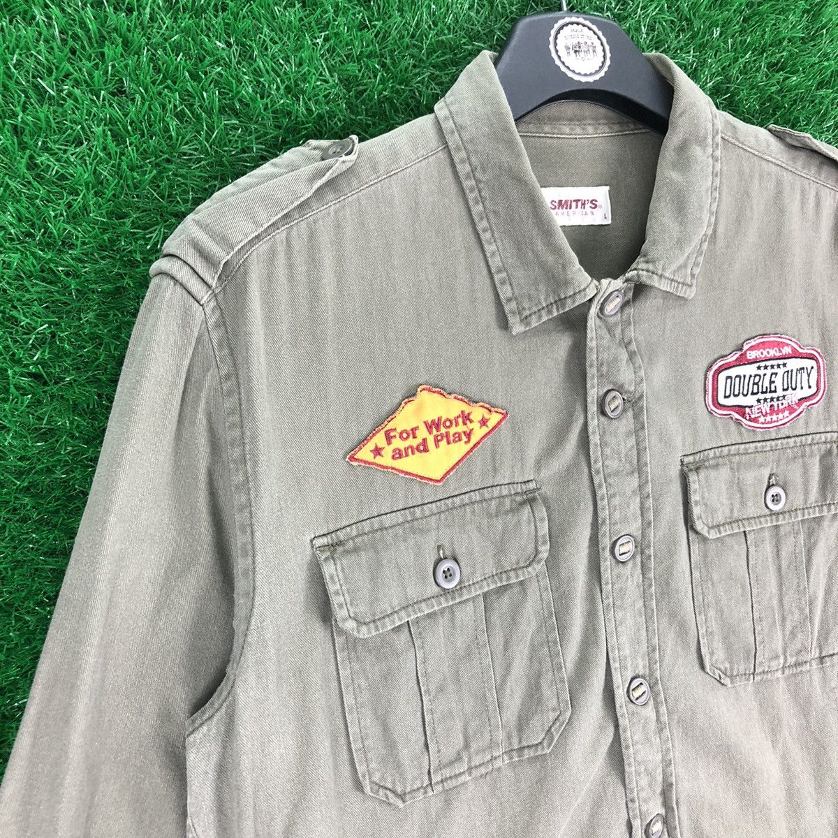 Flannel Smith's American Brooklyn Double Duty New York Shirts Size M / US 6-8 / IT 42-44 - 2 Thumbnail