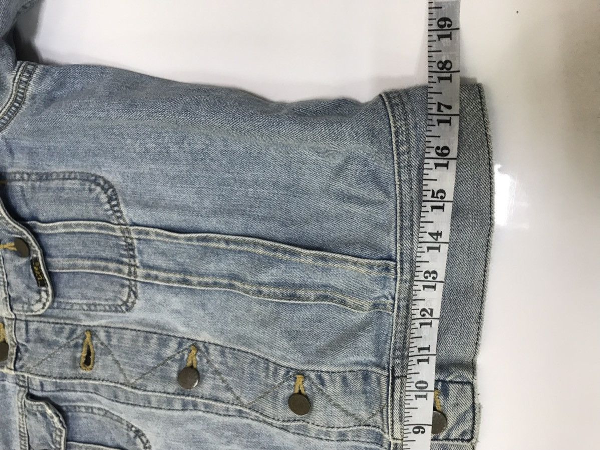 Lee Vintage 90’s 🔥 Lee Distressed Denim Jacket Size M / US 6-8 / IT 42-44 - 25 Thumbnail
