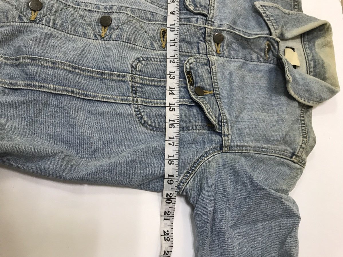 Lee Vintage 90’s 🔥 Lee Distressed Denim Jacket Size M / US 6-8 / IT 42-44 - 21 Thumbnail
