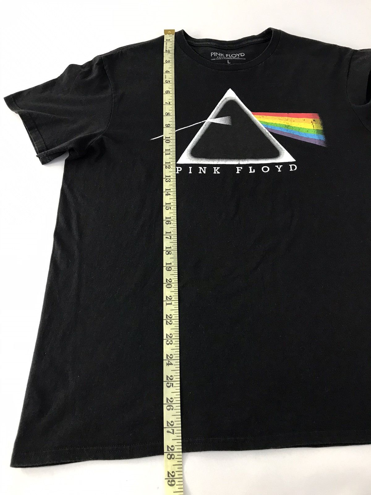 Band Tees × Pink Floyd Rock Band Pink Floyd Album The Dark Side Of The Moon Tee Size US L / EU 52-54 / 3 - 7 Thumbnail