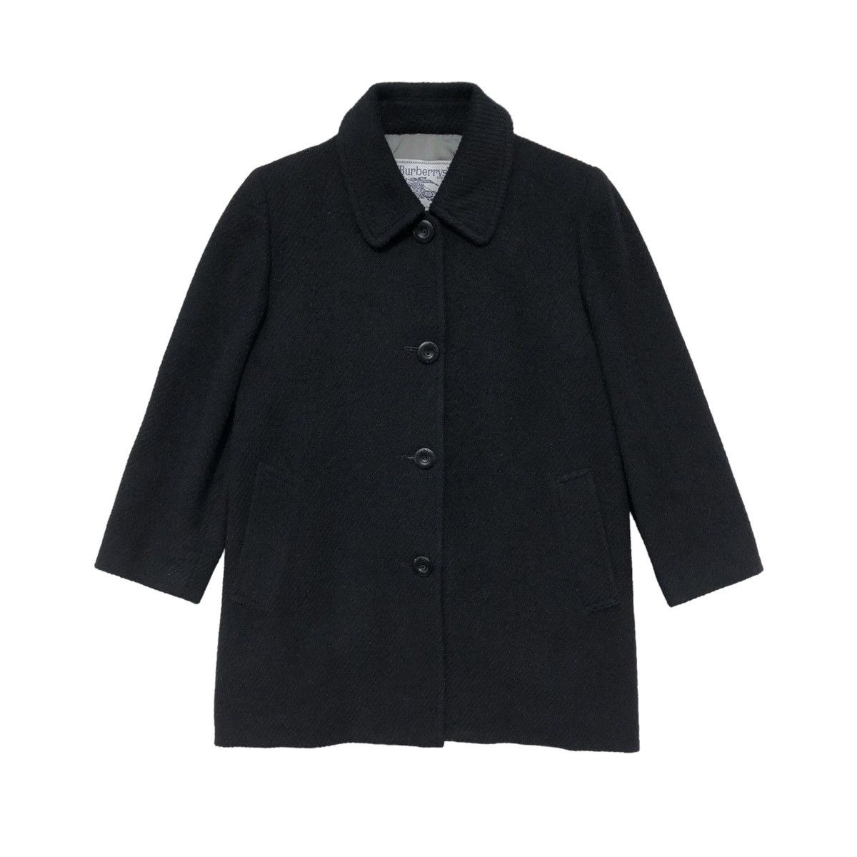 Burberry Vintage Burberrys Wool Coat / Jacket Size L / US 10 / IT 46 - 9 Thumbnail