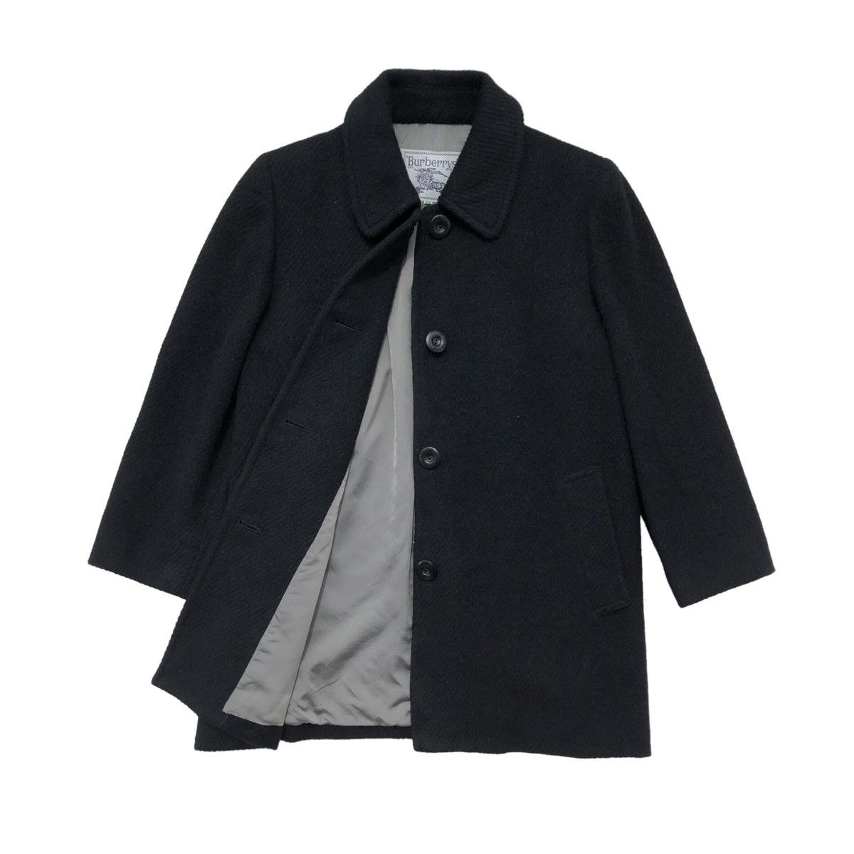 Burberry Vintage Burberrys Wool Coat / Jacket Size L / US 10 / IT 46 - 6 Thumbnail