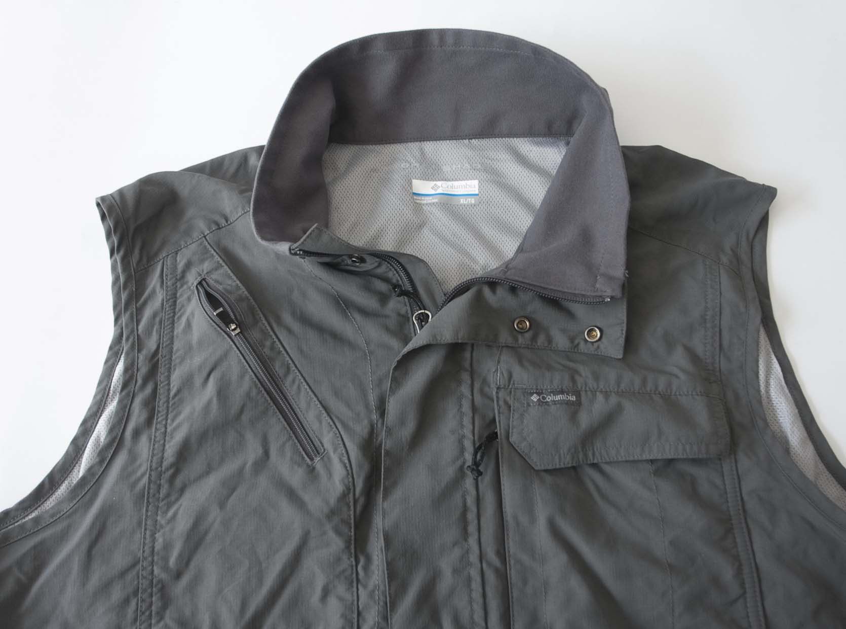 Columbia Columbia Vest Jacket Fishing Gray Size XL Size US XL / EU 56 / 4 - 2 Thumbnail
