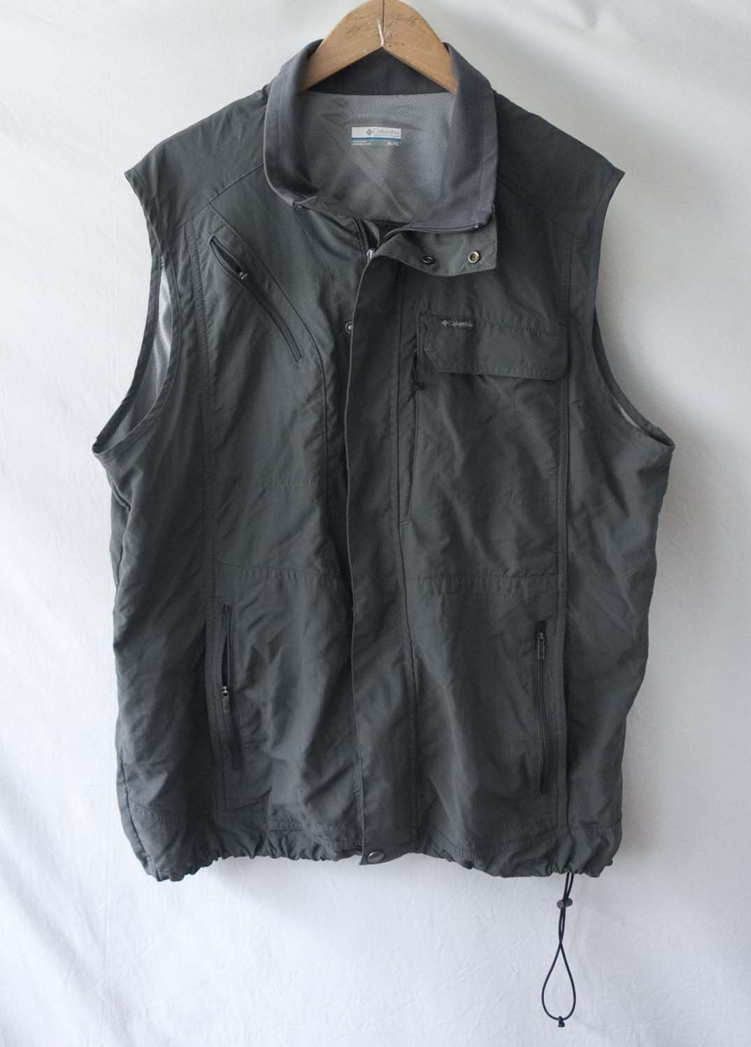 Columbia Columbia Vest Jacket Fishing Gray Size XL Size US XL / EU 56 / 4 - 1 Thumbnail