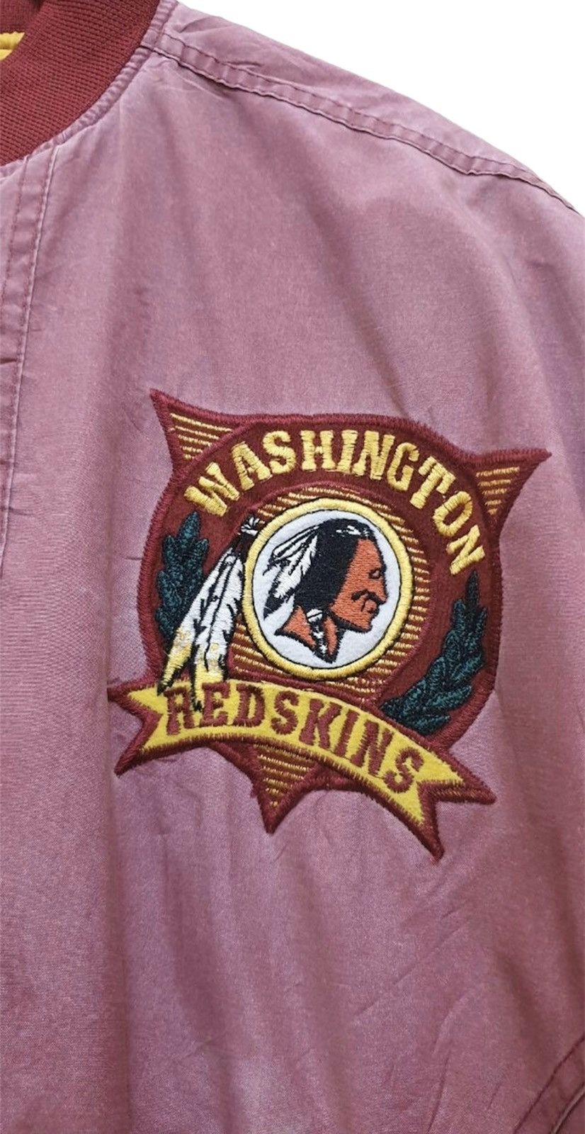 NFL Vintage NFL Washington Redskin Bomber Jacket Size US XL / EU 56 / 4 - 5 Thumbnail