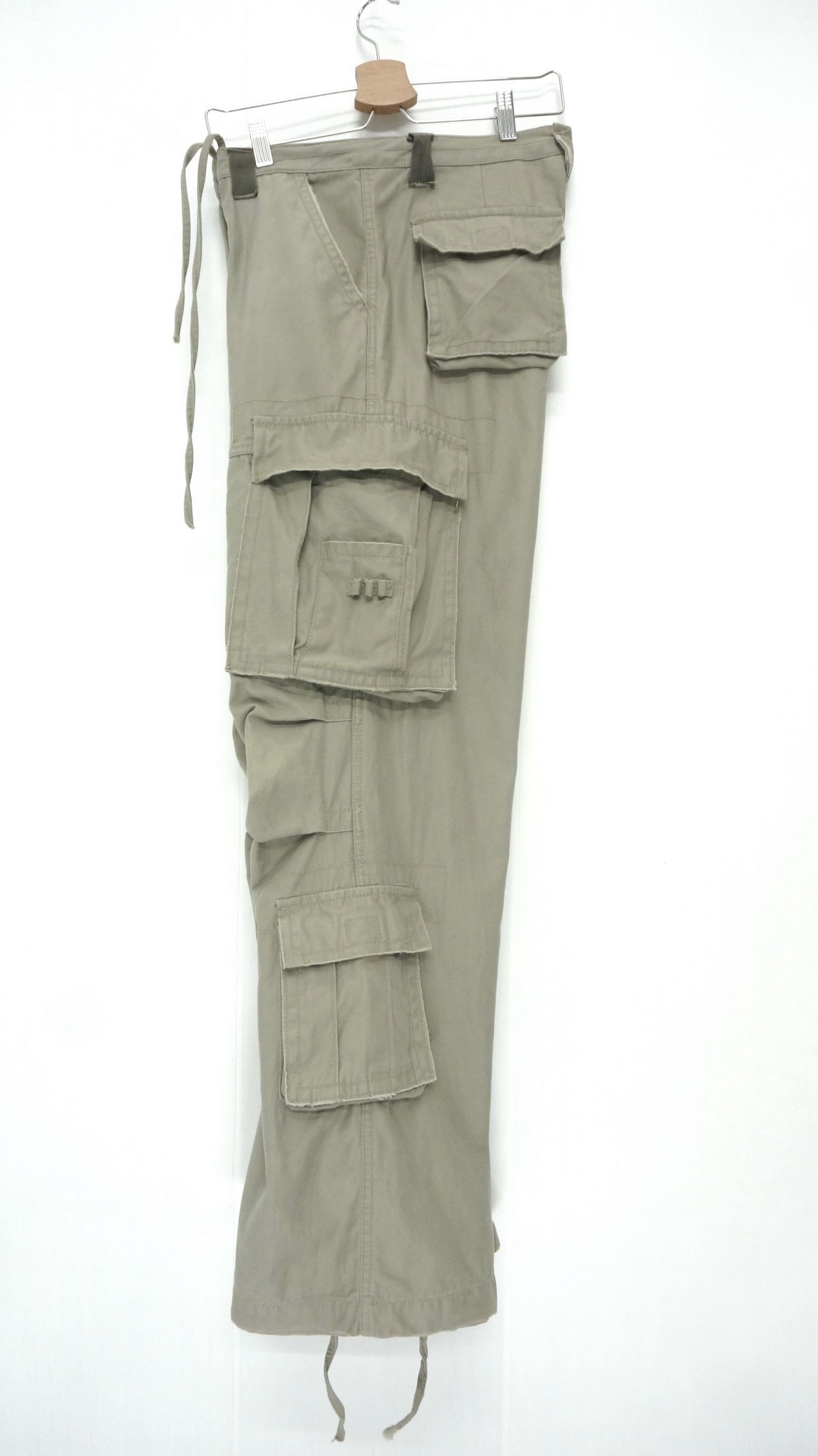 Japanese Brand Japan OLD ARMY & CO Dusty Olive Multipocket Cargo Pants Size US 32 / EU 48 - 3 Thumbnail