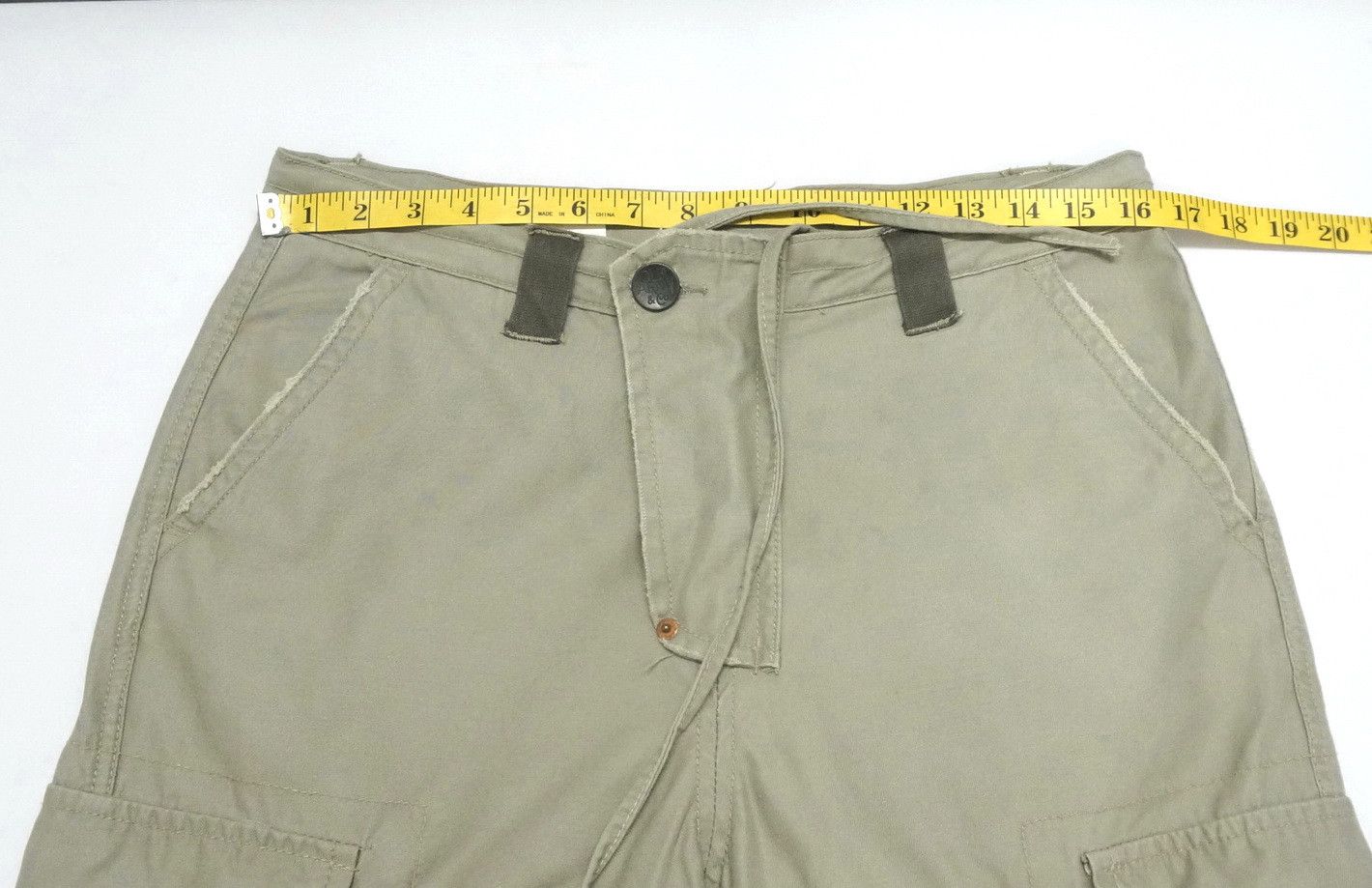 Japanese Brand Japan OLD ARMY & CO Dusty Olive Multipocket Cargo Pants Size US 32 / EU 48 - 13 Thumbnail