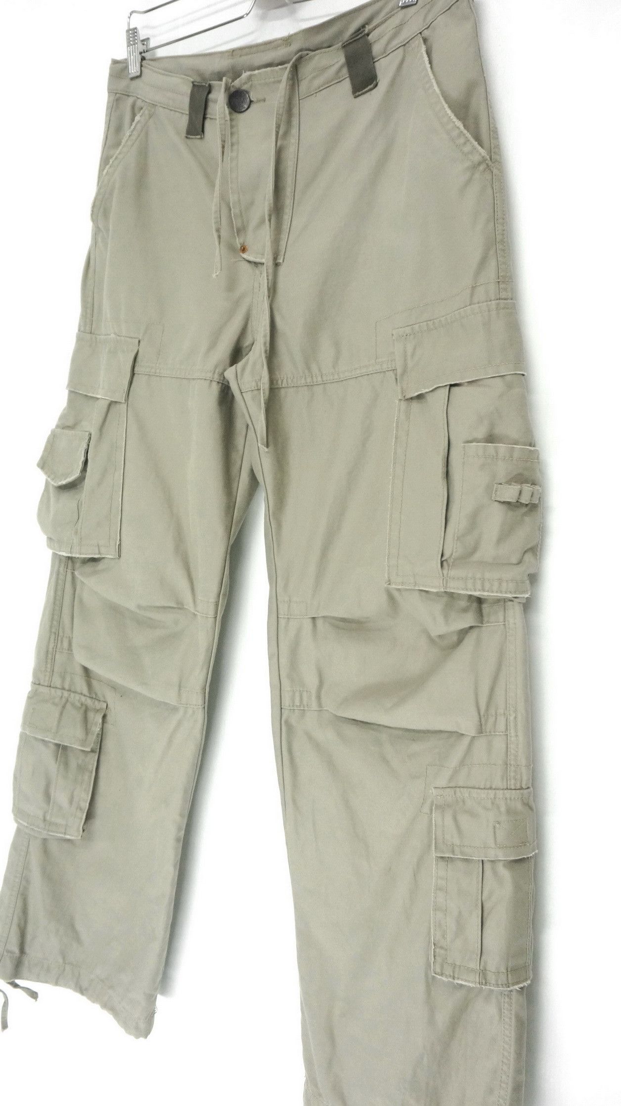 Japanese Brand Japan OLD ARMY & CO Dusty Olive Multipocket Cargo Pants Size US 32 / EU 48 - 2 Thumbnail