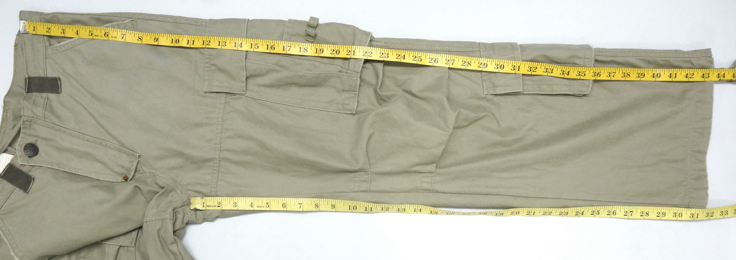 Japanese Brand Japan OLD ARMY & CO Dusty Olive Multipocket Cargo Pants Size US 32 / EU 48 - 15 Thumbnail