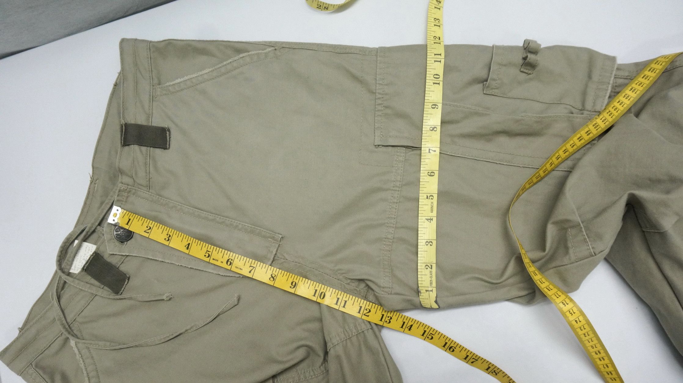 Japanese Brand Japan OLD ARMY & CO Dusty Olive Multipocket Cargo Pants Size US 32 / EU 48 - 14 Thumbnail
