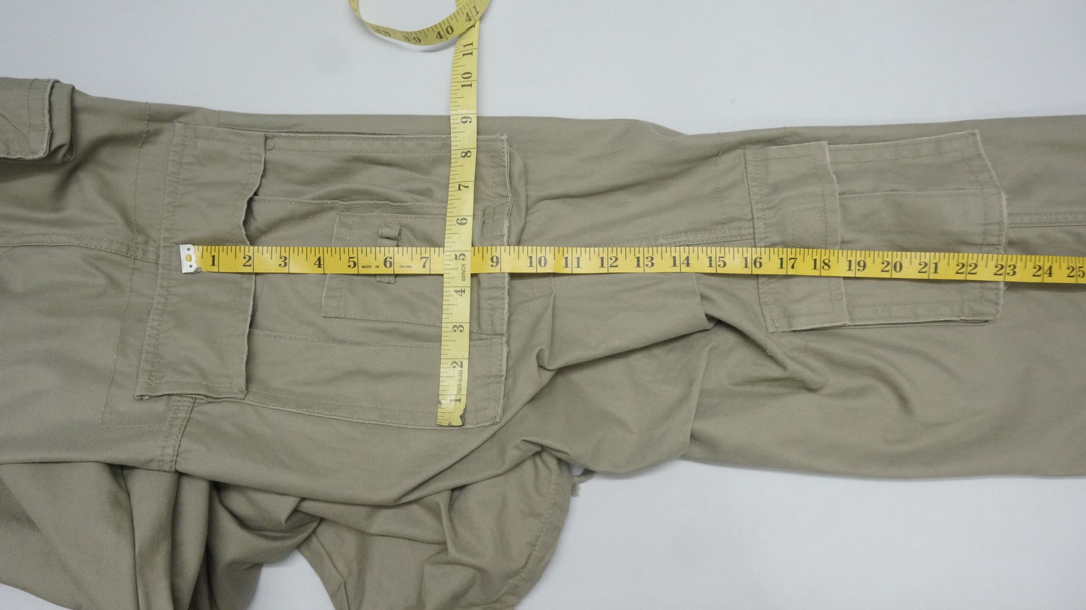 Japanese Brand Japan OLD ARMY & CO Dusty Olive Multipocket Cargo Pants Size US 32 / EU 48 - 18 Thumbnail