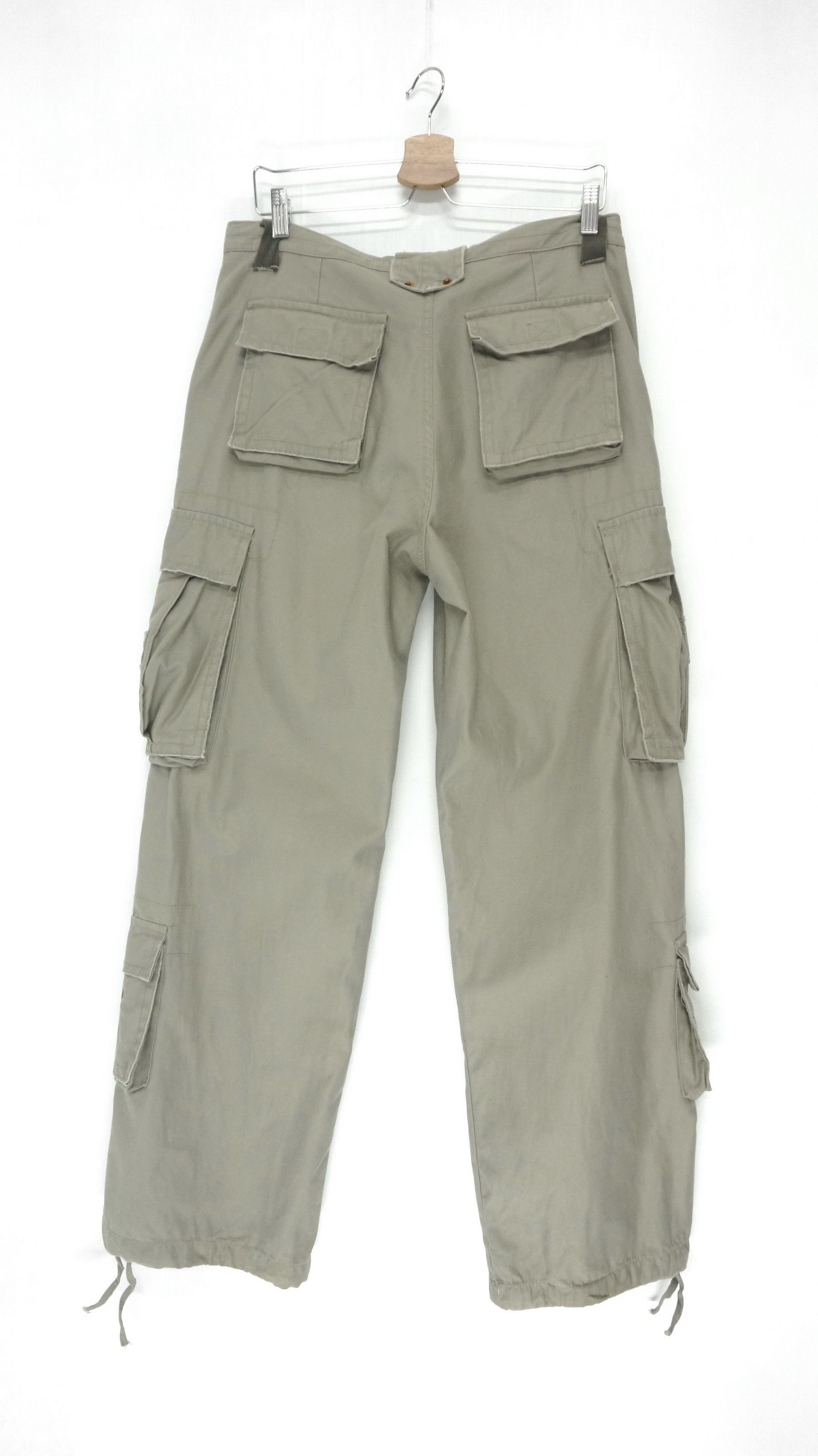 Japanese Brand Japan OLD ARMY & CO Dusty Olive Multipocket Cargo Pants Size US 32 / EU 48 - 5 Thumbnail