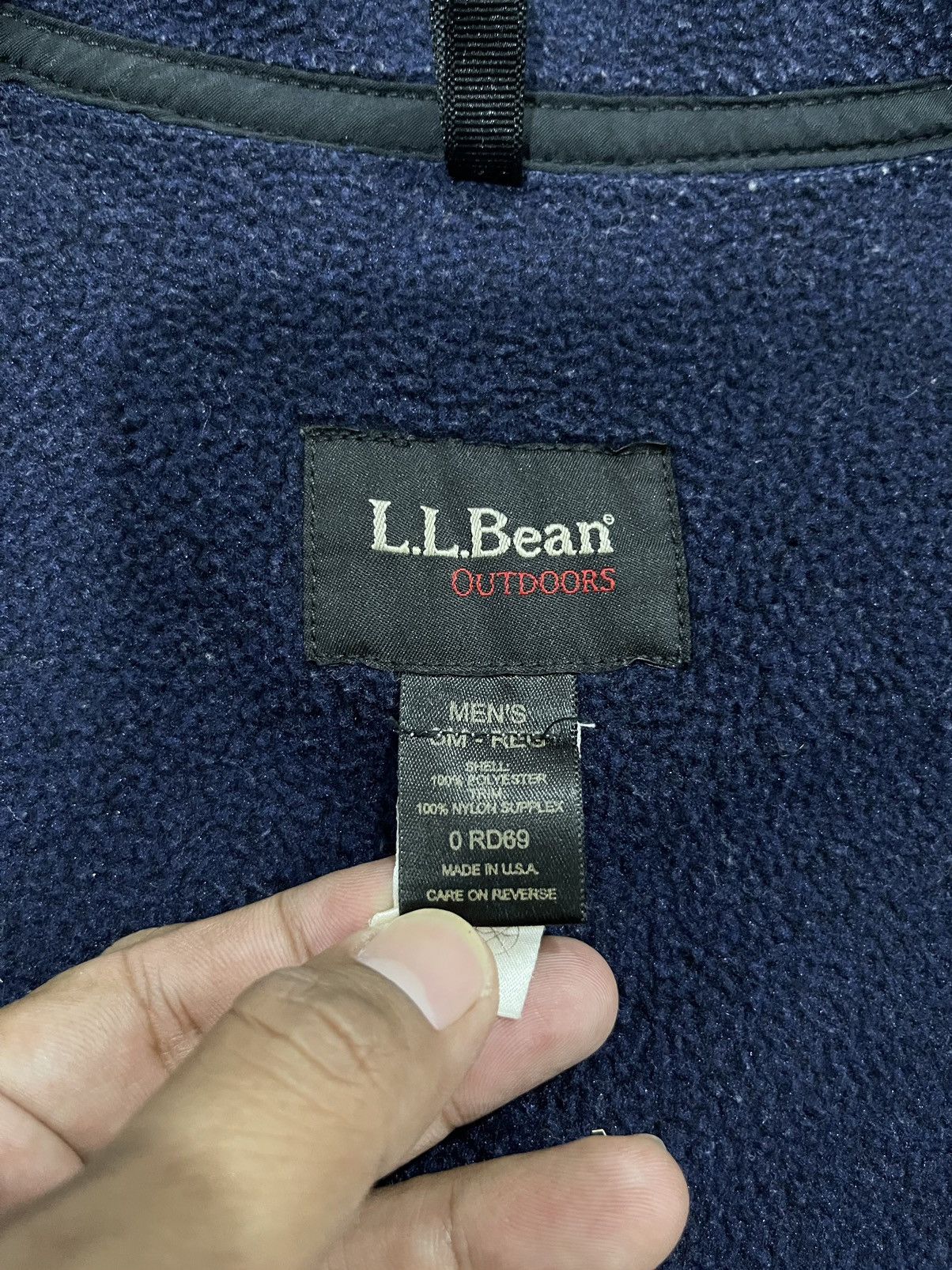 L.L. Bean × Vintage Vintage L.L.Bean Outdoor Deep Pile Fleece Jacket Size US S / EU 44-46 / 1 - 11 Thumbnail