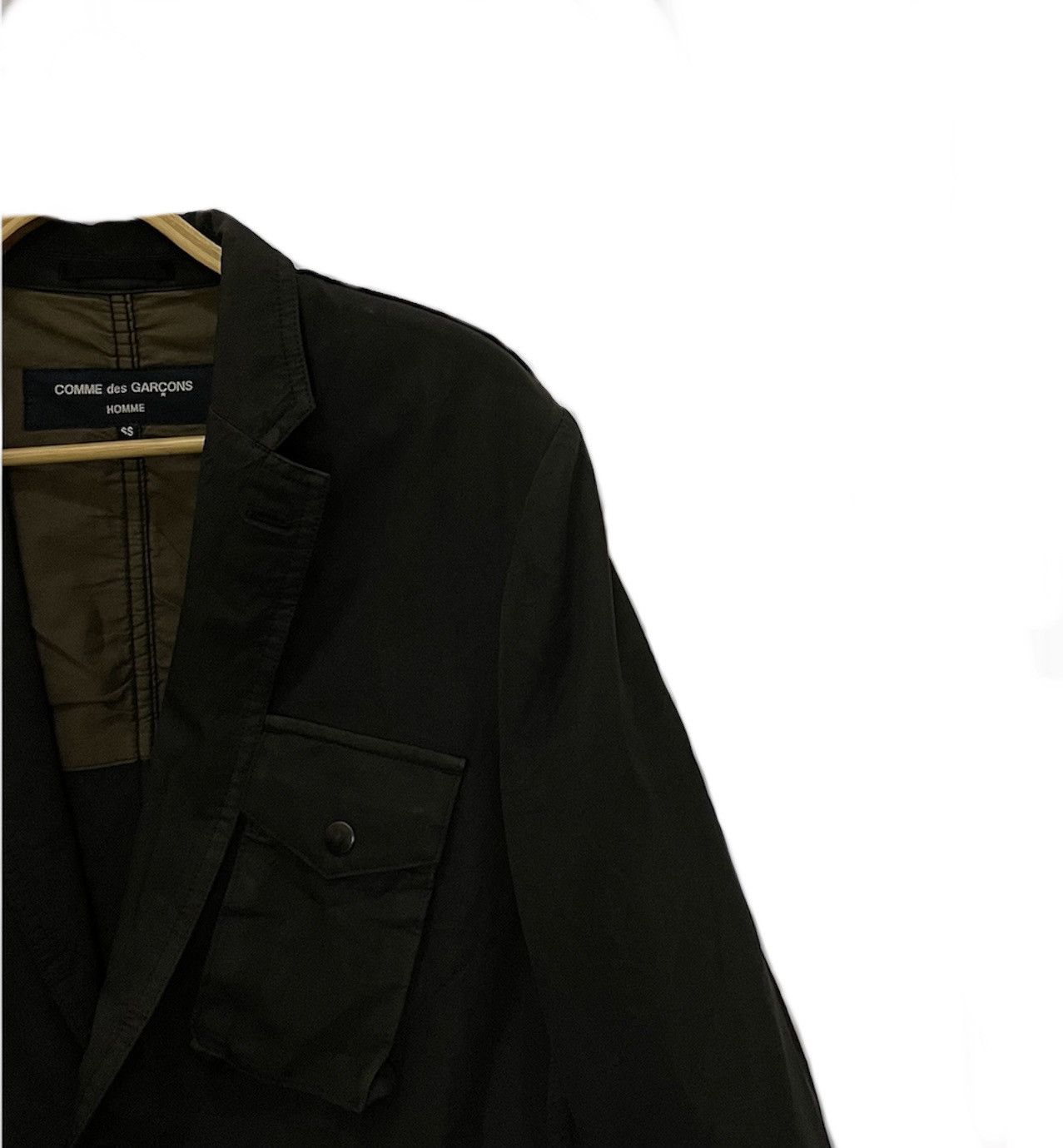 Comme des Garcons Homme Comme Des Garcons Multipocket Wool Cotton Jacket Size US S / EU 44-46 / 1 - 3 Thumbnail
