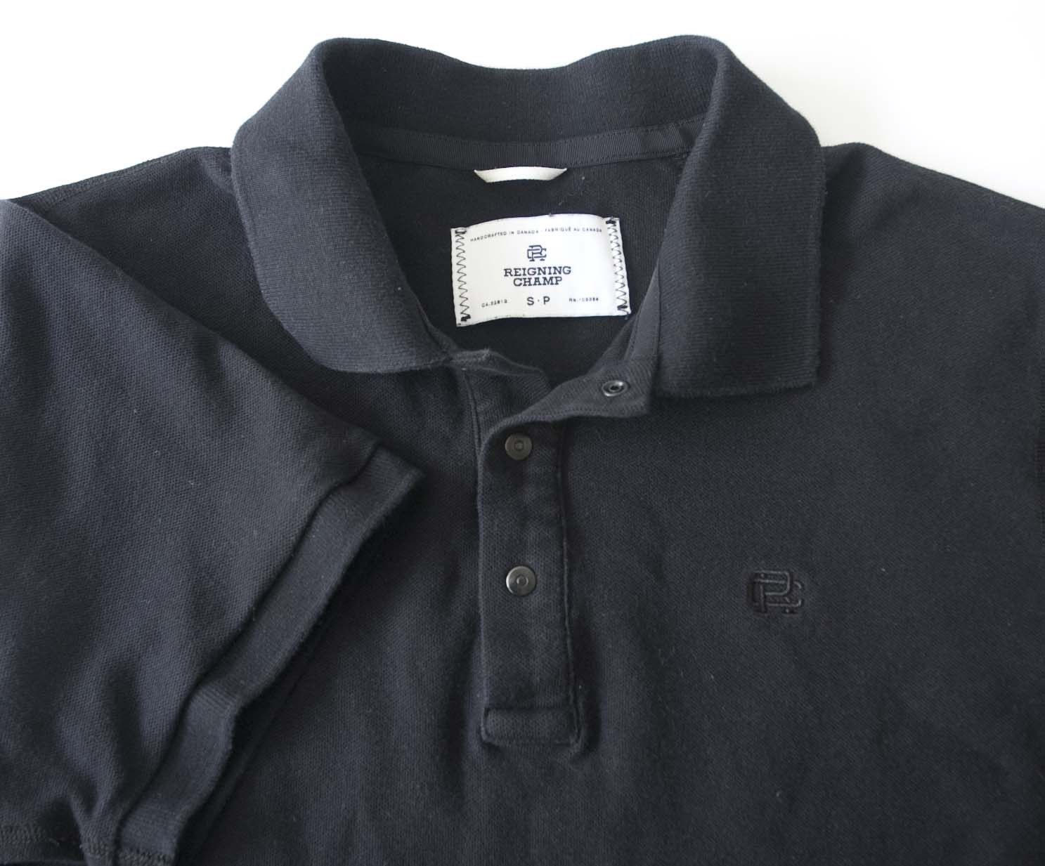 Reigning Champ * Reigning Champ Polo Black Size S Size US S / EU 44-46 / 1 - 2 Thumbnail