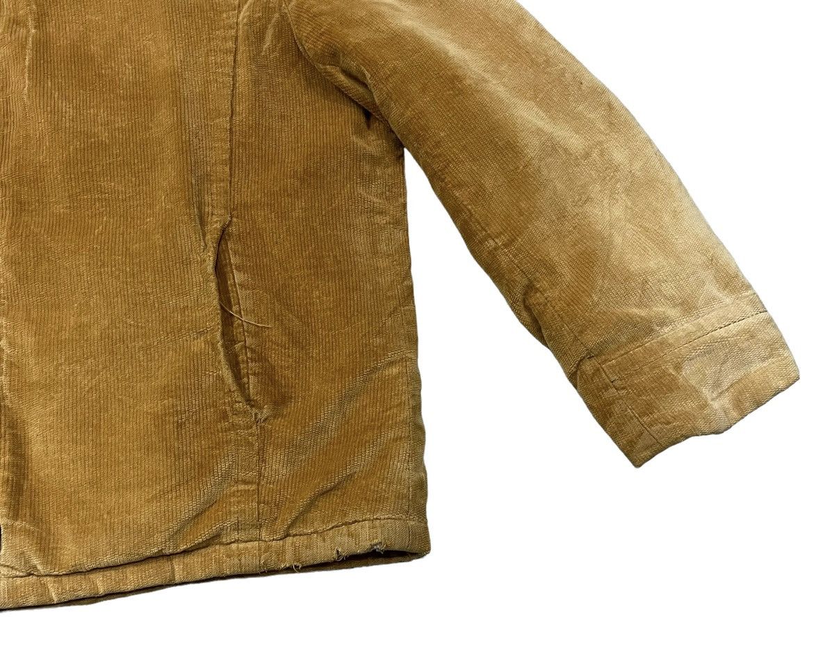 Vintage Vintage Sherpa Fleece Corduroy Jacket With Talon Zipper Size US M / EU 48-50 / 2 - 3 Thumbnail