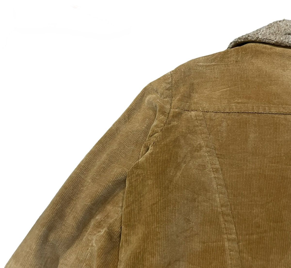 Vintage Vintage Sherpa Fleece Corduroy Jacket With Talon Zipper Size US M / EU 48-50 / 2 - 17 Thumbnail