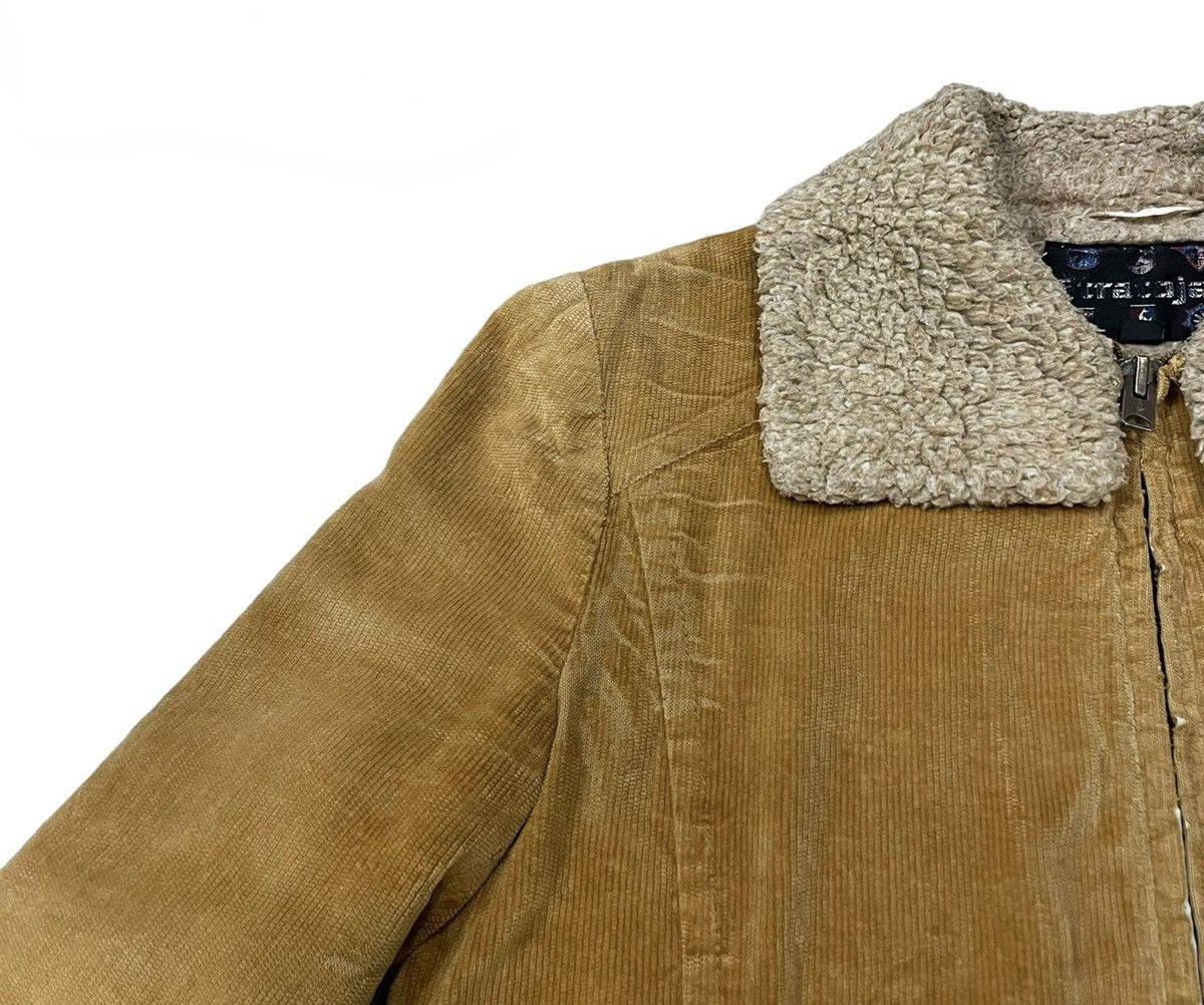 Vintage Vintage Sherpa Fleece Corduroy Jacket With Talon Zipper Size US M / EU 48-50 / 2 - 5 Thumbnail
