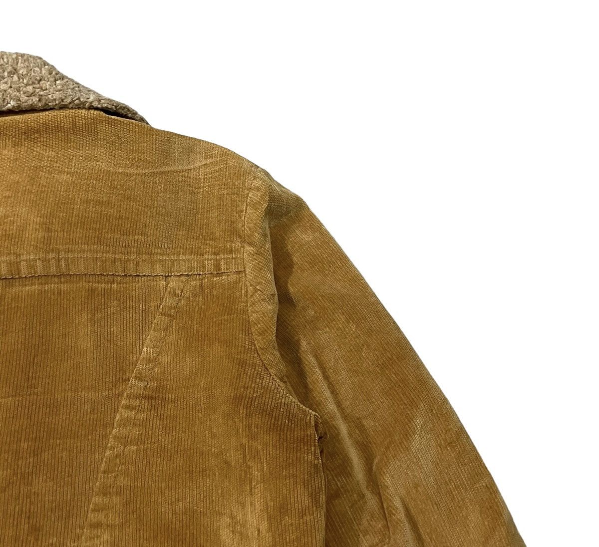 Vintage Vintage Sherpa Fleece Corduroy Jacket With Talon Zipper Size US M / EU 48-50 / 2 - 14 Thumbnail