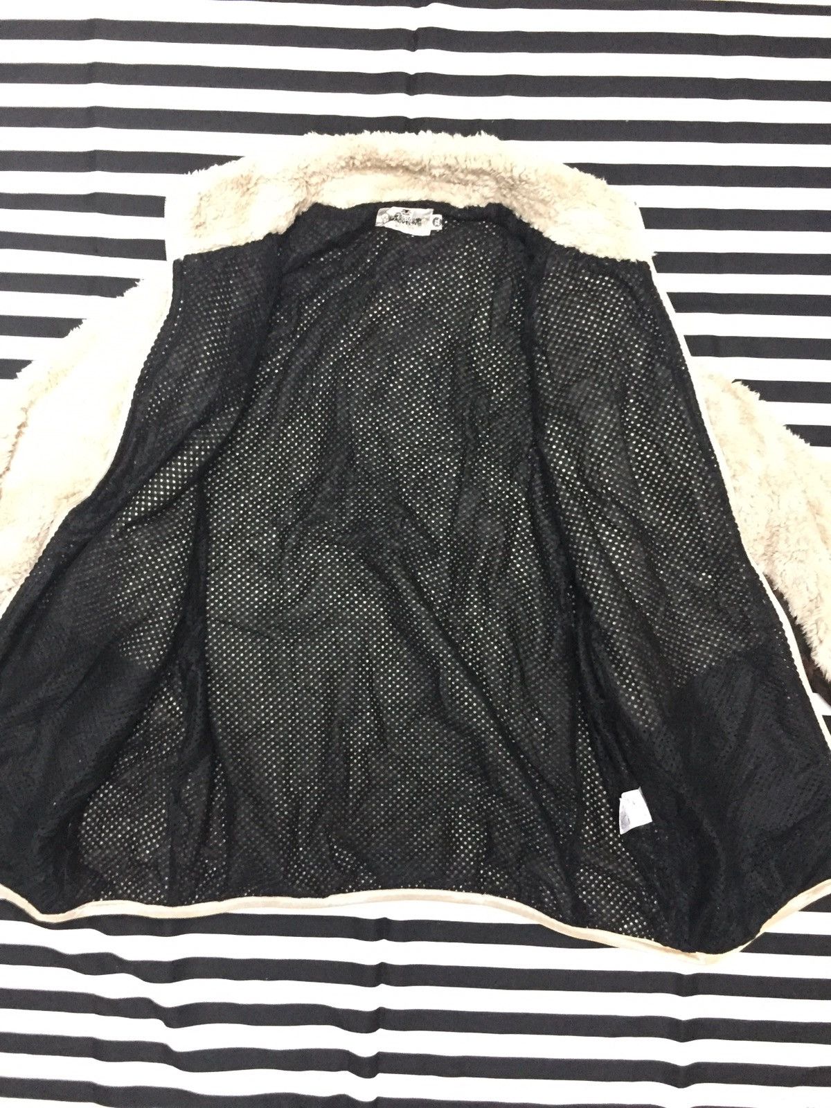 Japanese Brand 🔥Last Drop🔥Kara Kuri Tamashi Fleece Jacket Sakura Motif Size US XL / EU 56 / 4 - 8 Thumbnail