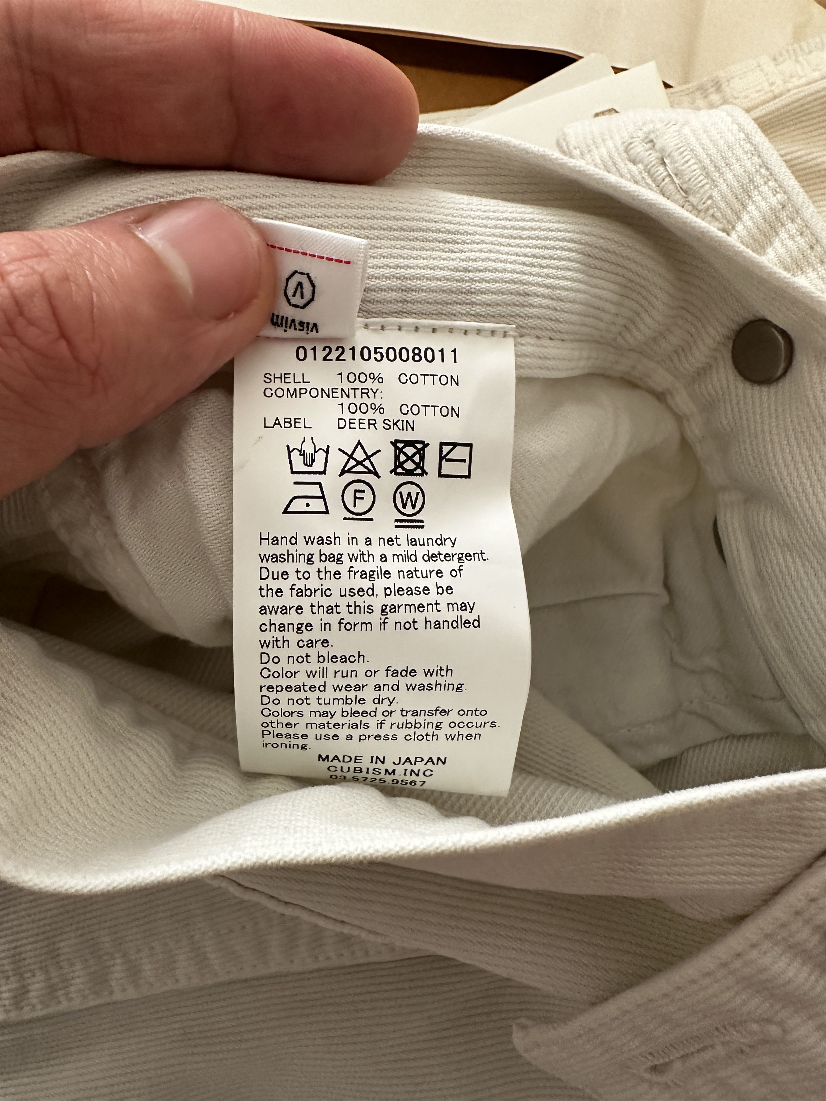 Visvim 22SS Fluxus 17 (Dry Pique)