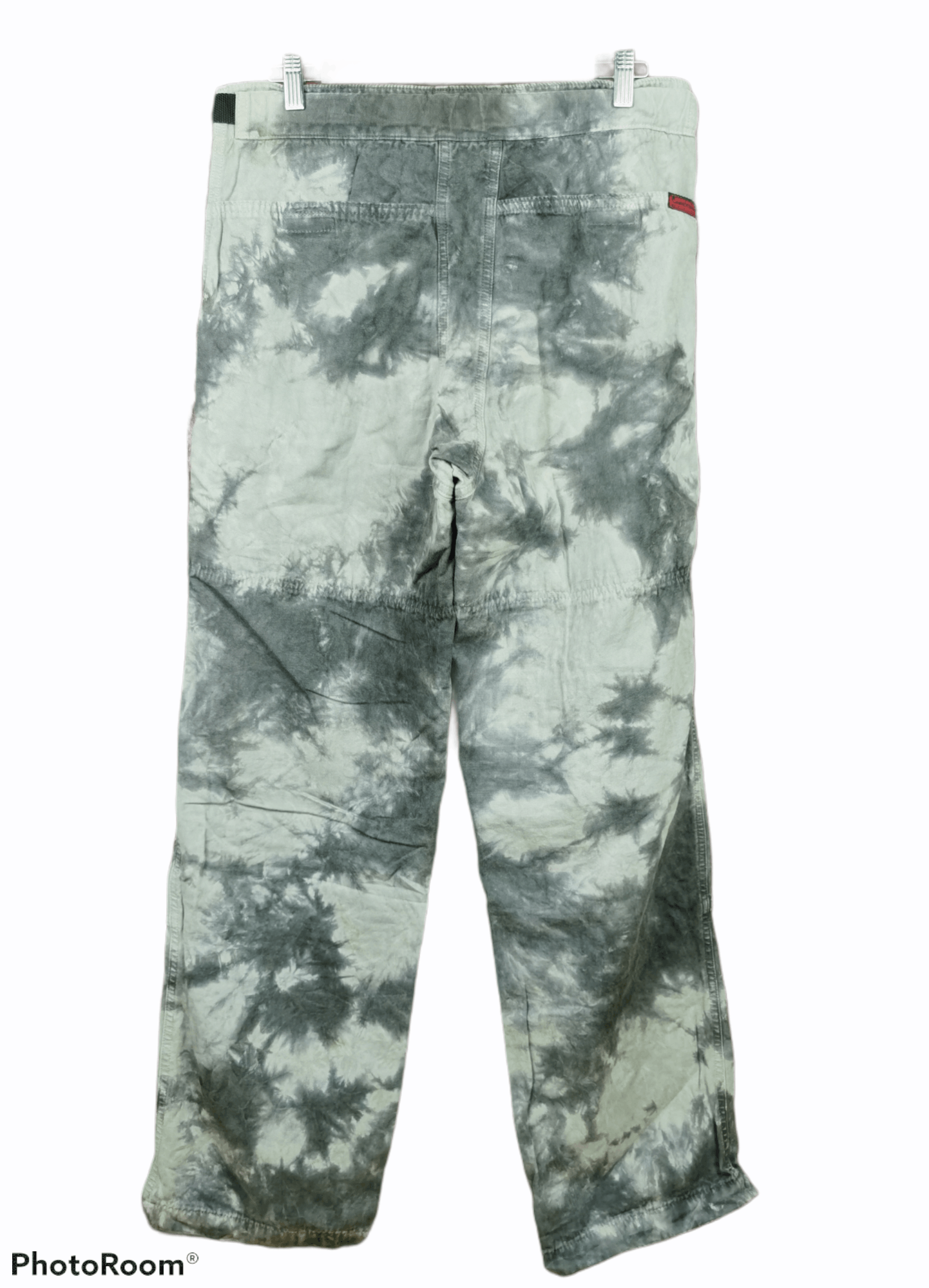 Japanese Brand RARE John Bull Tye Die Acid Wash Cargo Pants Size US 34 / EU 50 - 2 Thumbnail
