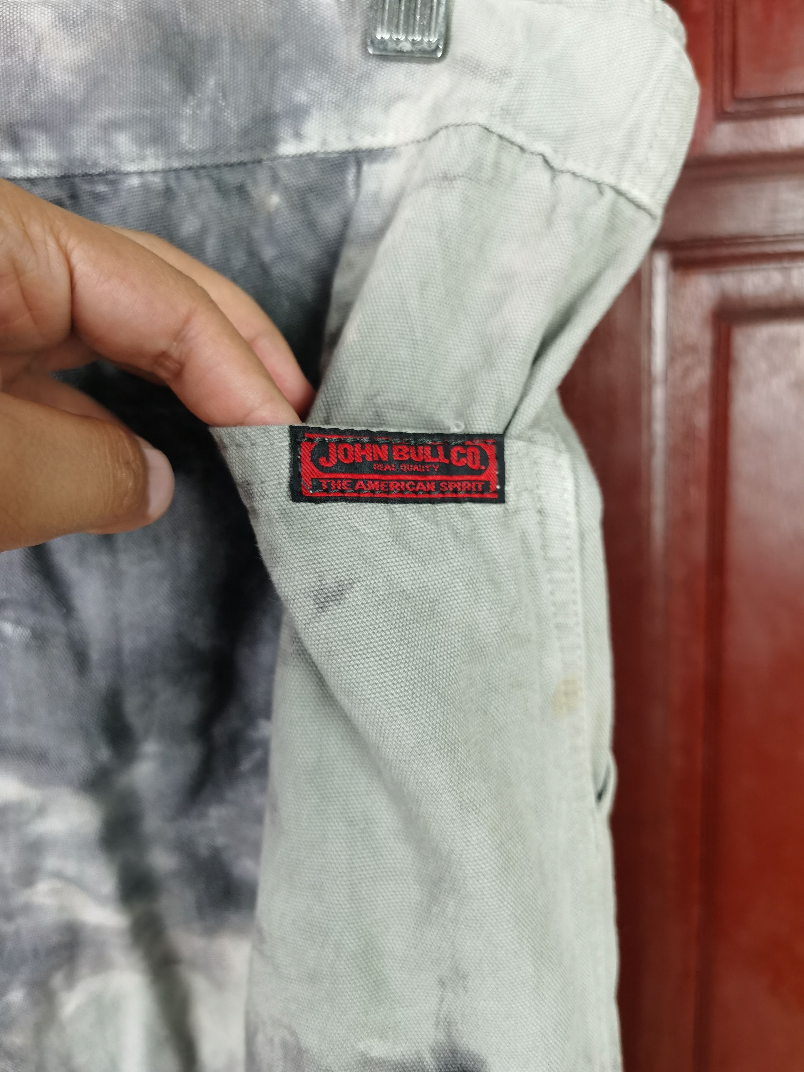 Japanese Brand RARE John Bull Tye Die Acid Wash Cargo Pants Size US 34 / EU 50 - 7 Thumbnail